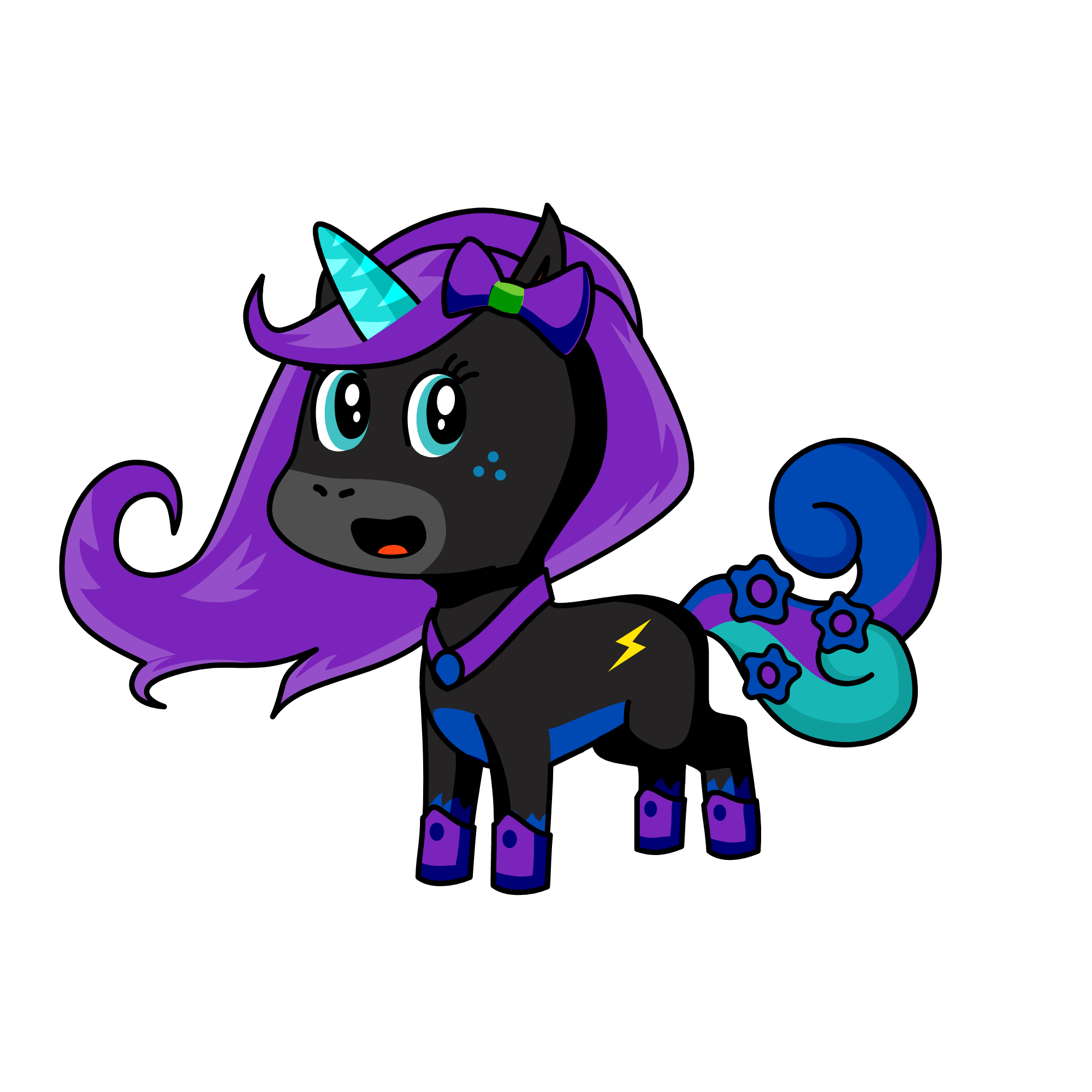 Dark Angel!, the unicorn