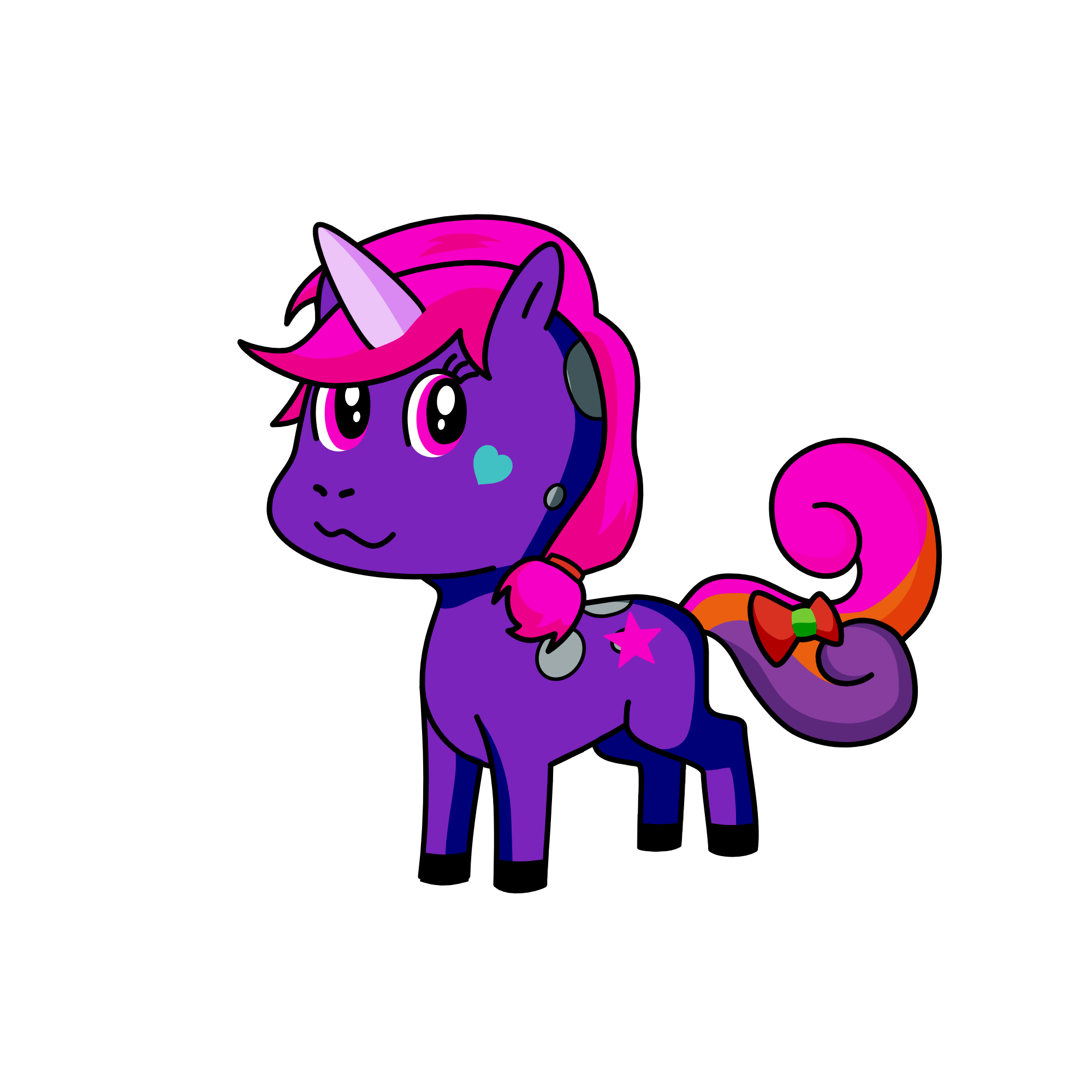 Twilight Sparkle, the unicorn