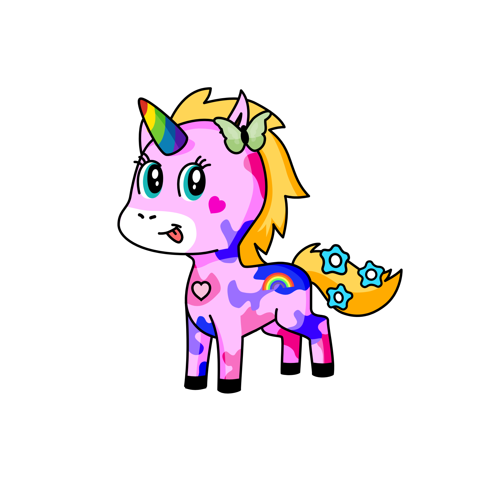 Aly, the unicorn