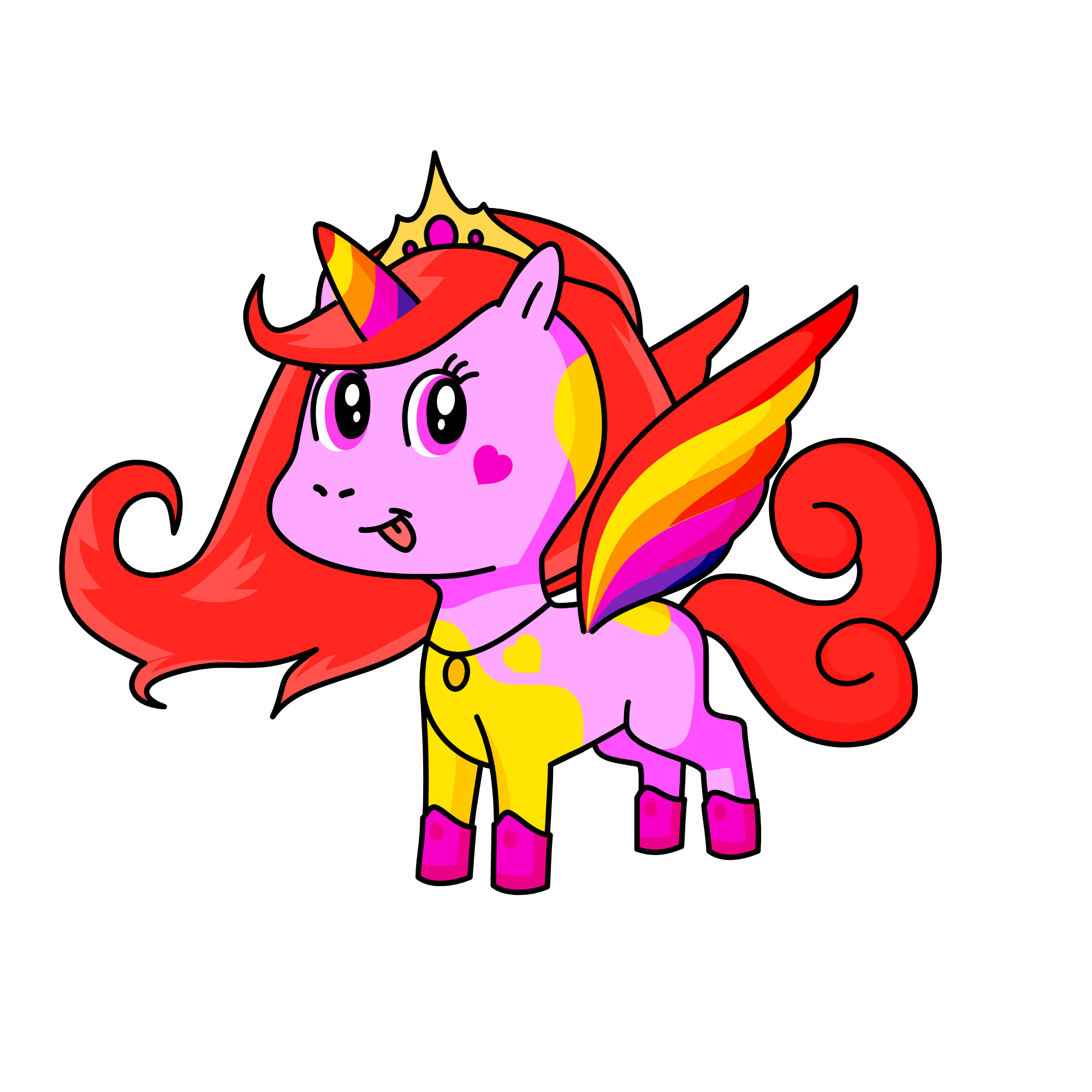 bubble gum, the unicorn