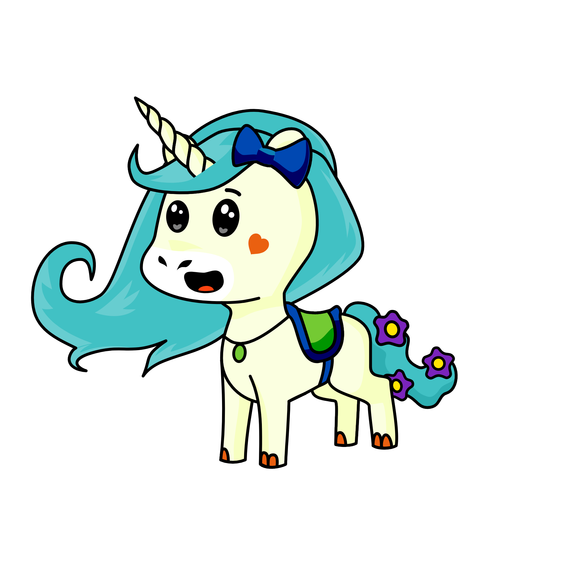 Moon, the unicorn