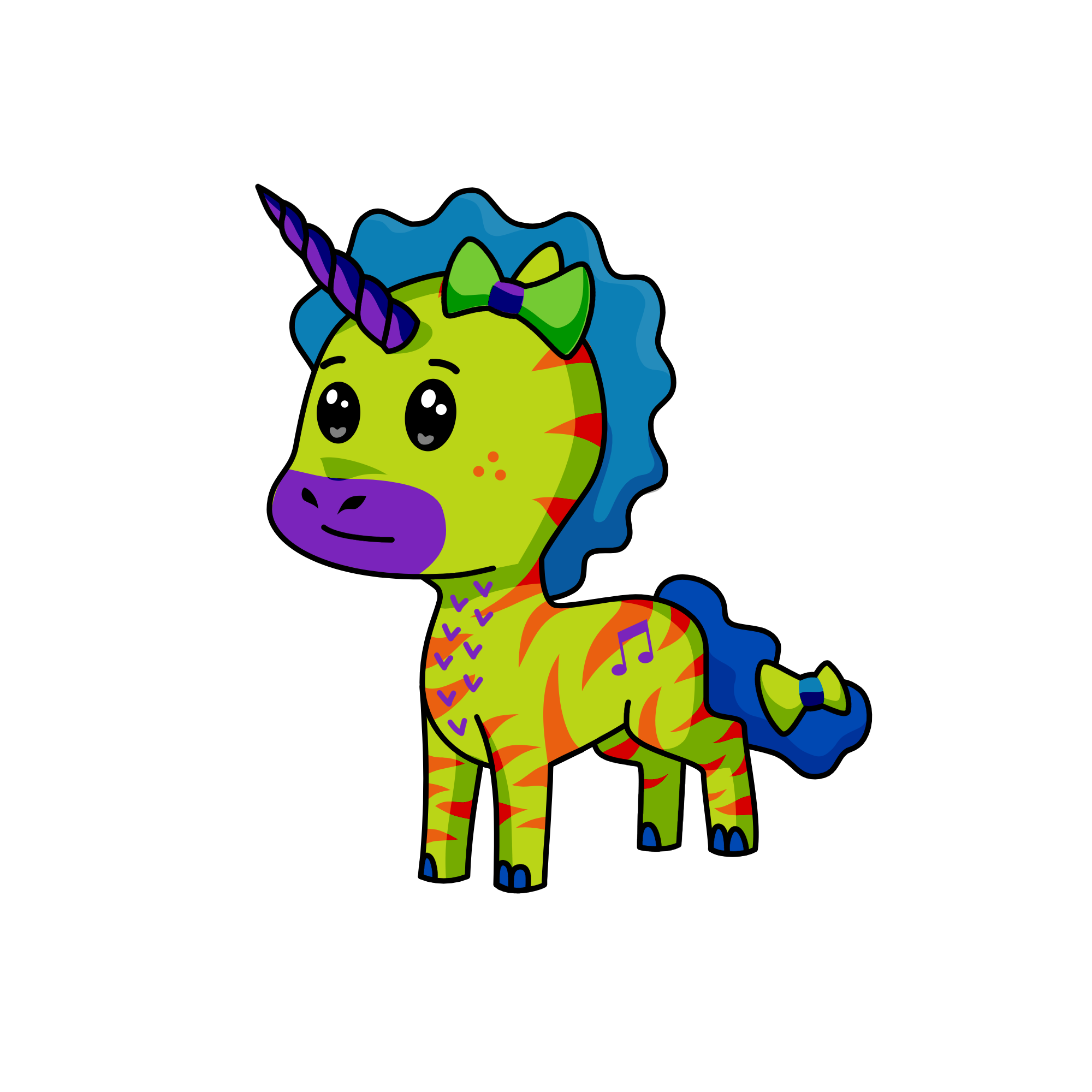 Polly, the unicorn