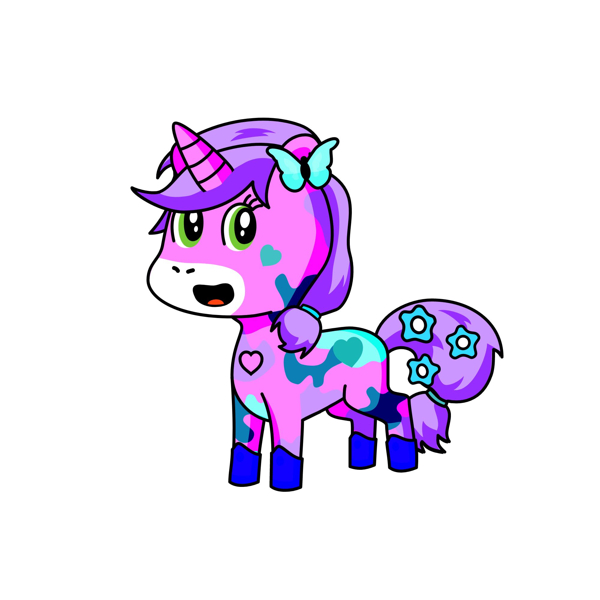 Heather, the unicorn