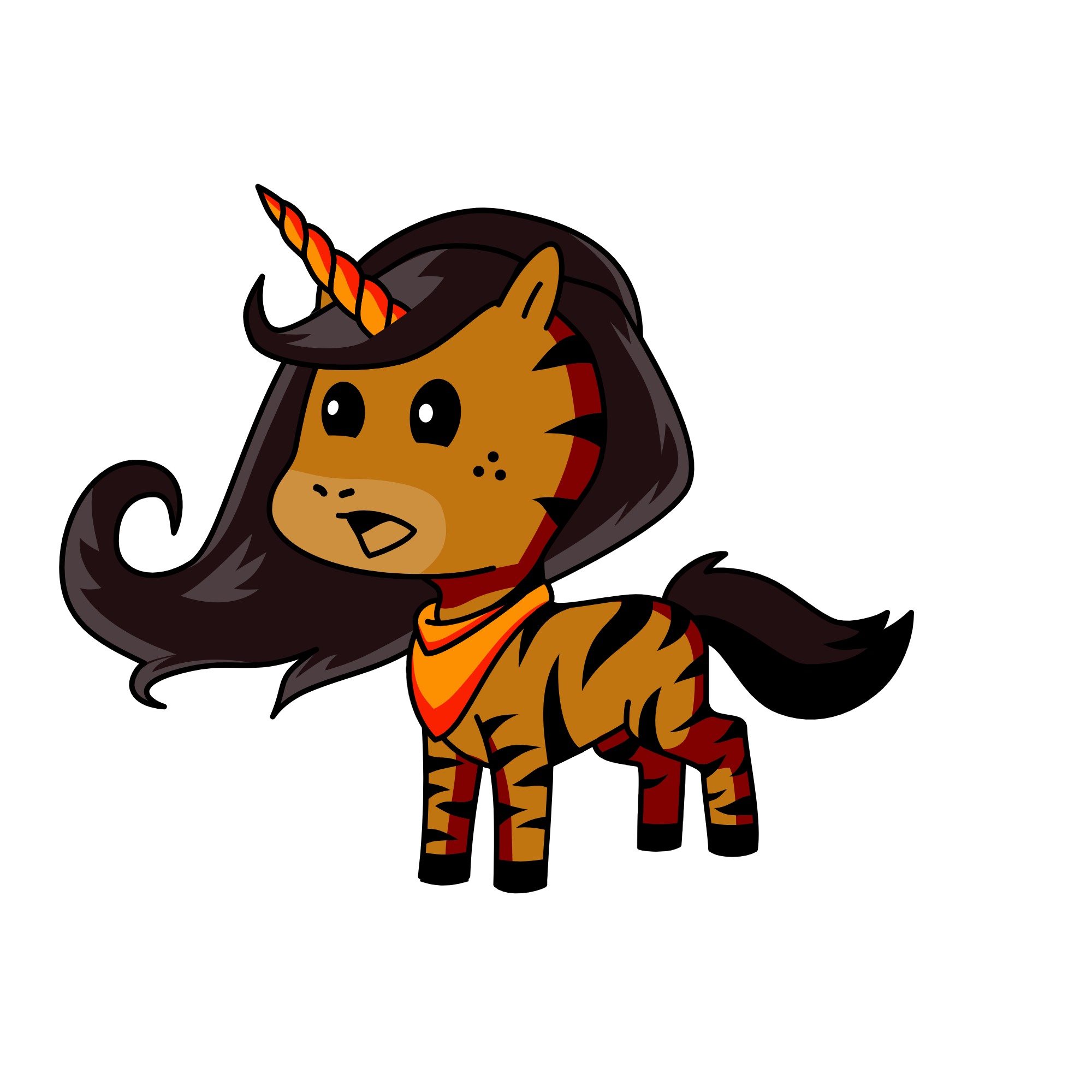 stripy, the unicorn