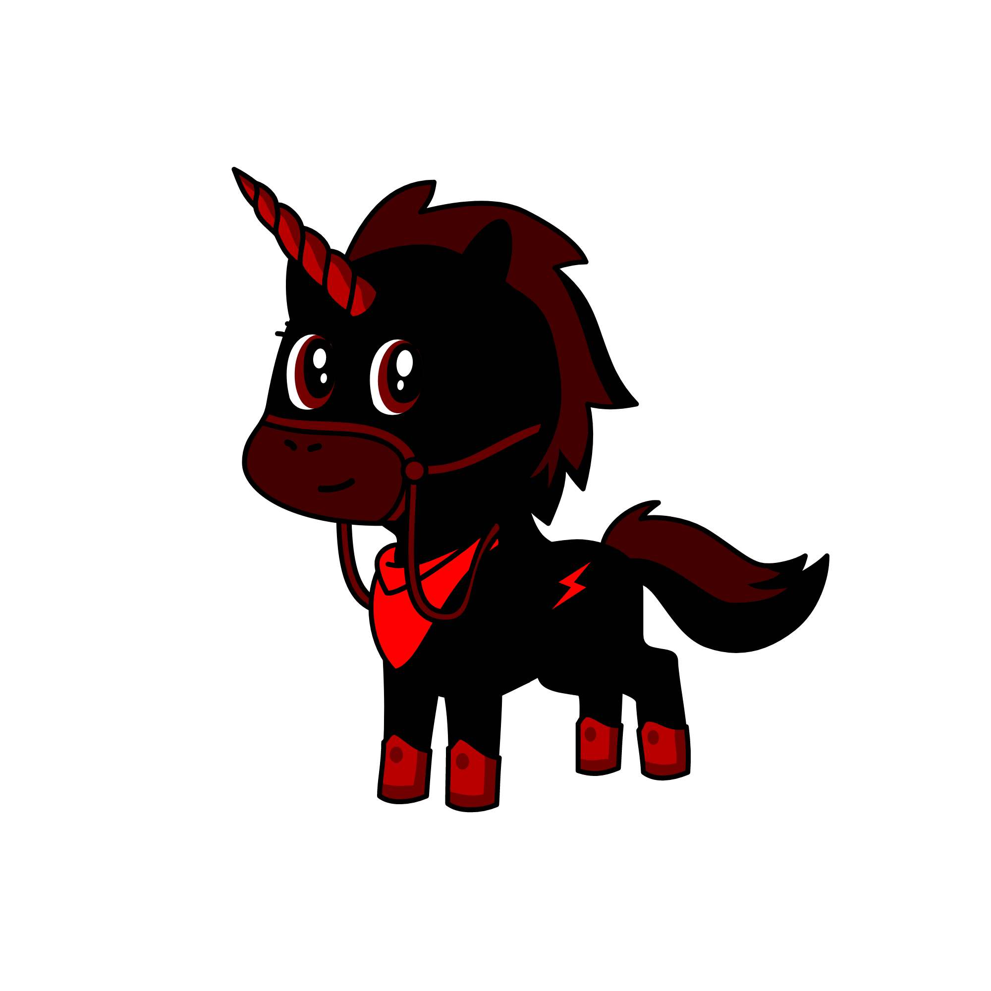 Nightshade, the unicorn