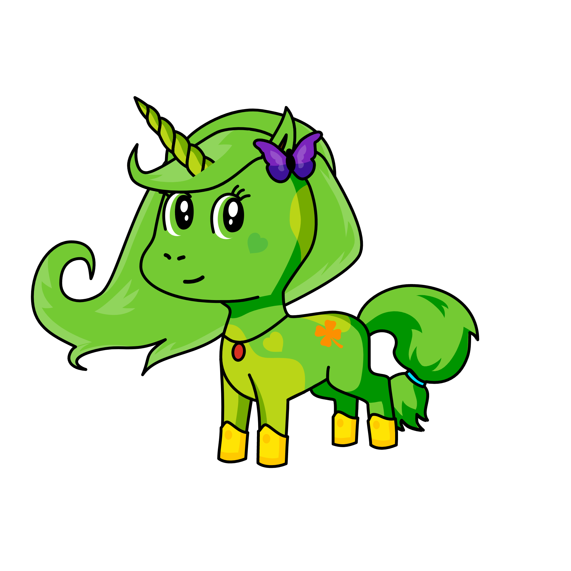 princess Earthey, the unicorn