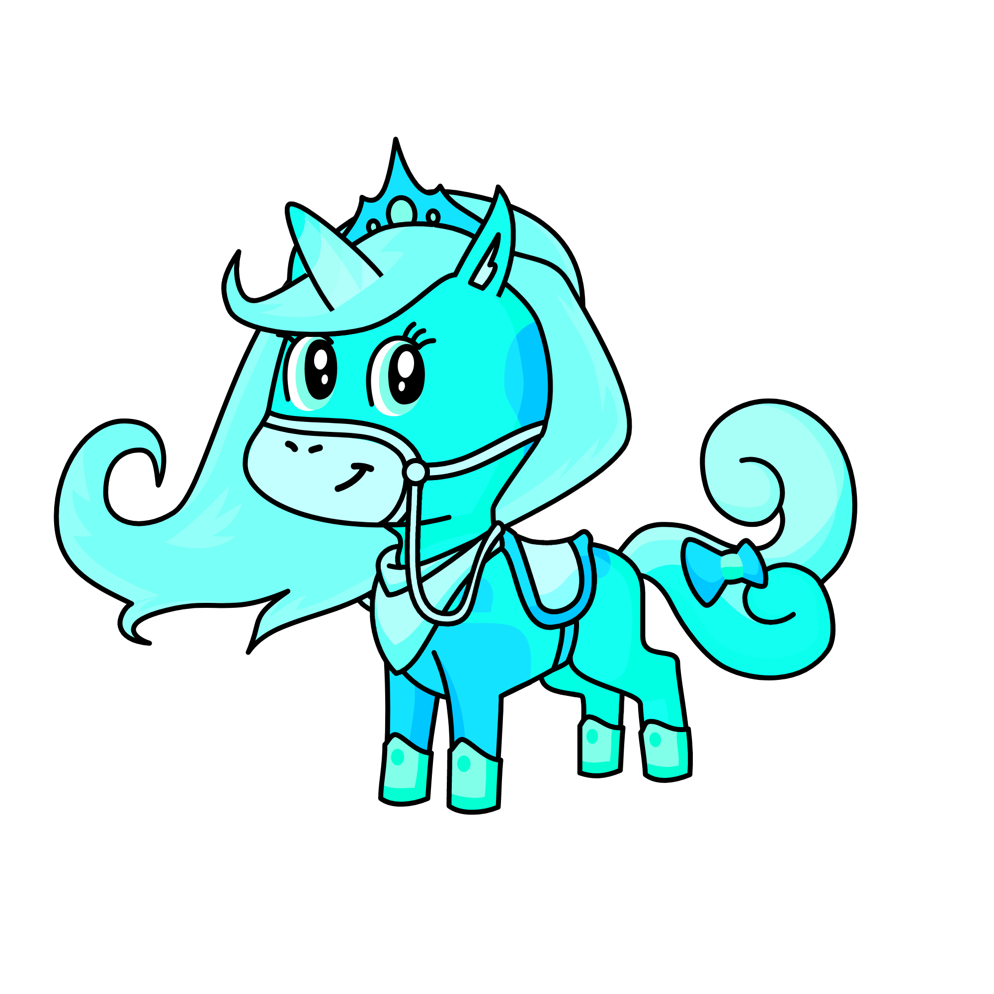 Diamond, the unicorn