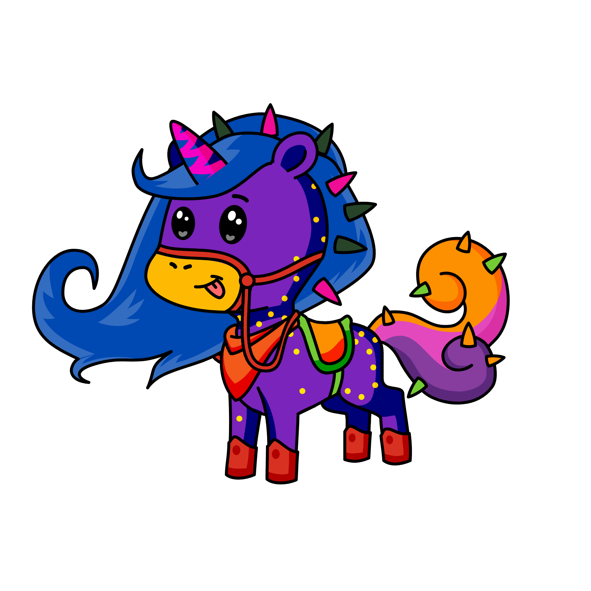 Prickely Coolness, the unicorn