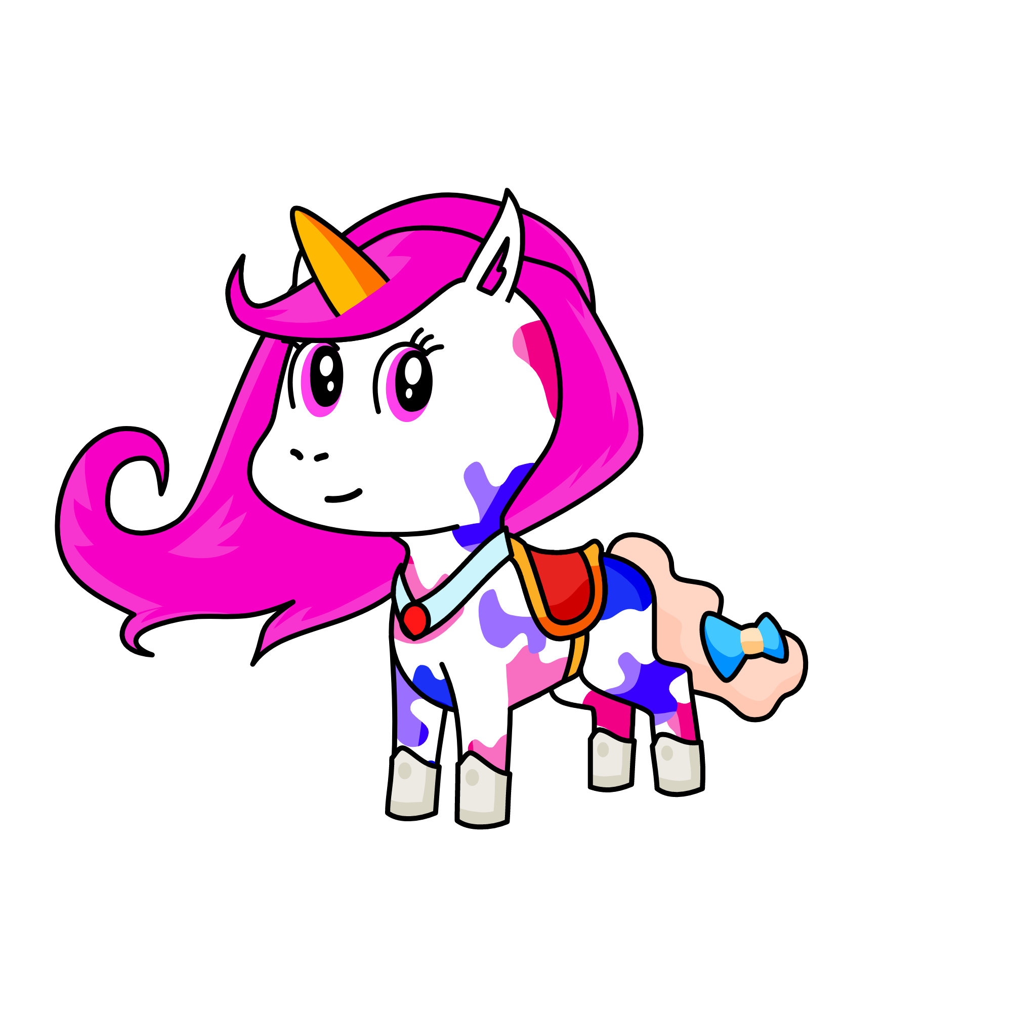 chang'e, the unicorn