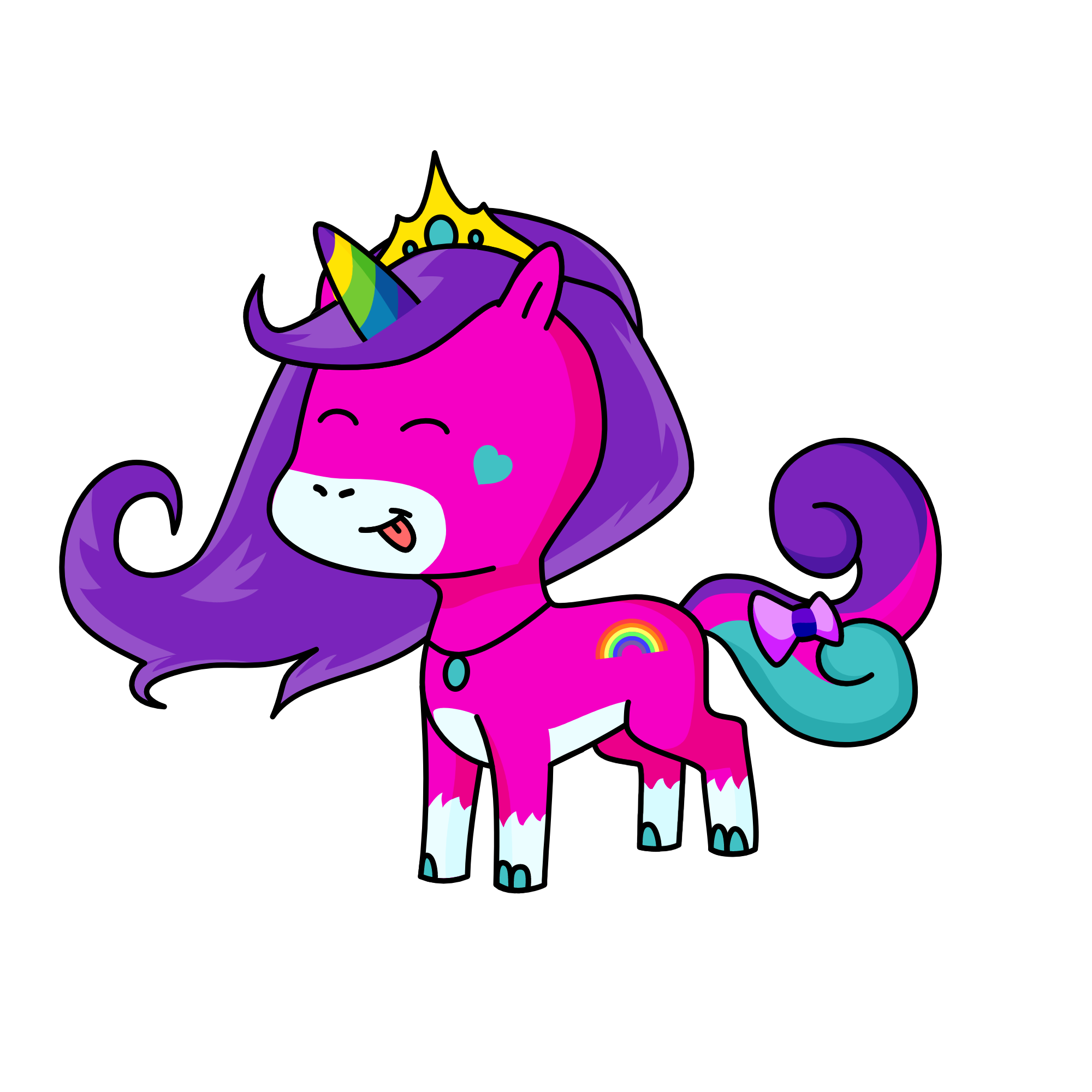 Rainboicorn, the unicorn