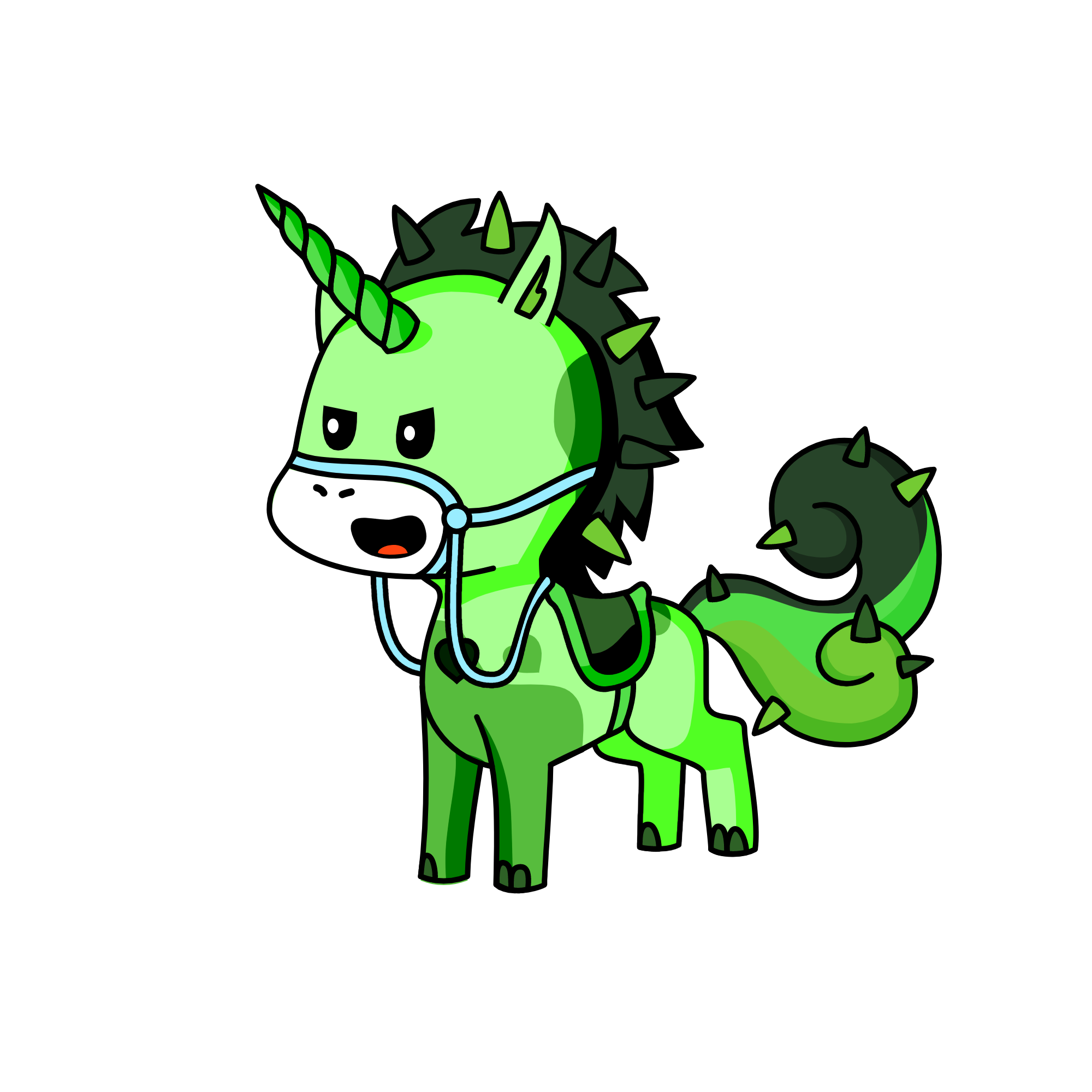 CORONA TIME, the unicorn