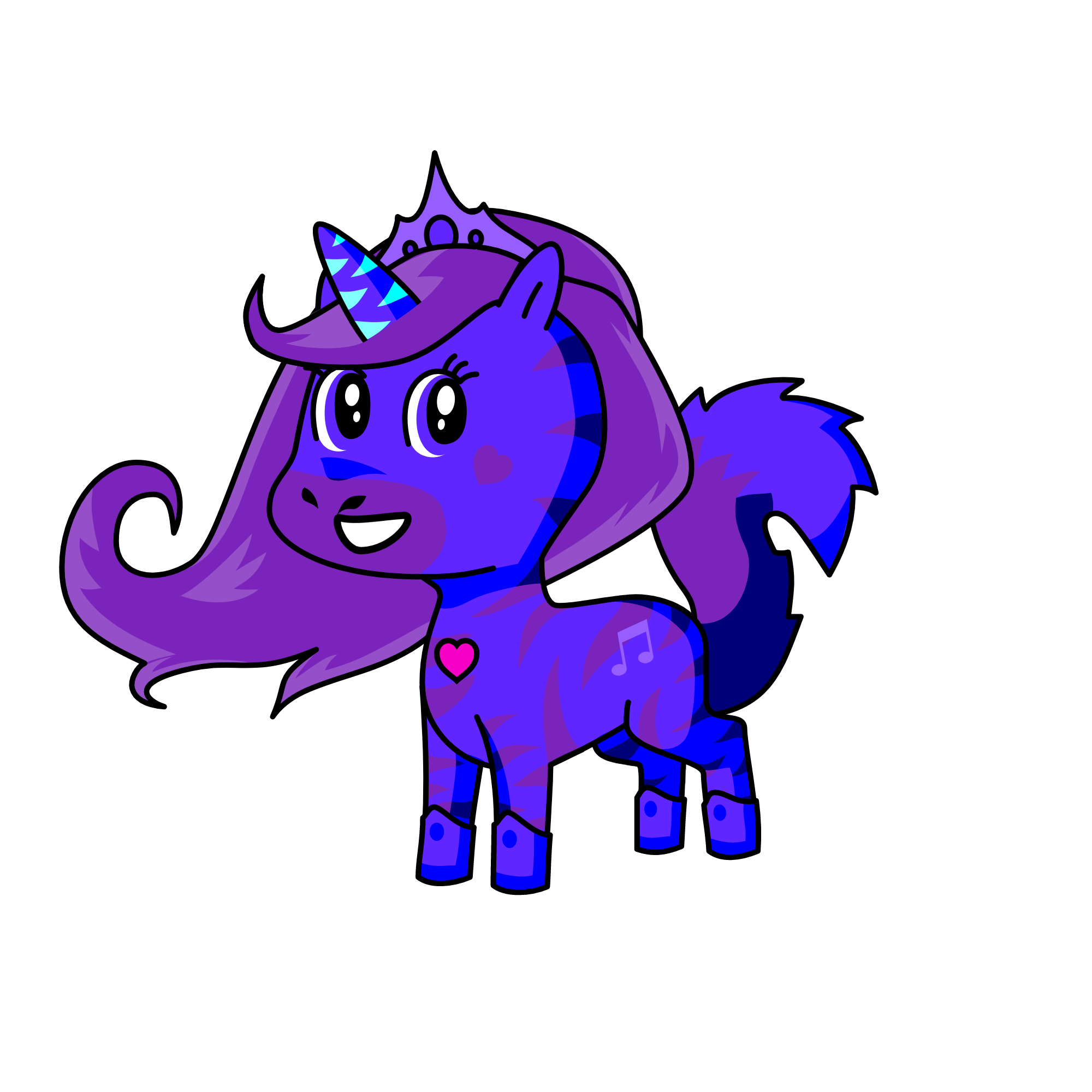 Cute Baby Star, the unicorn