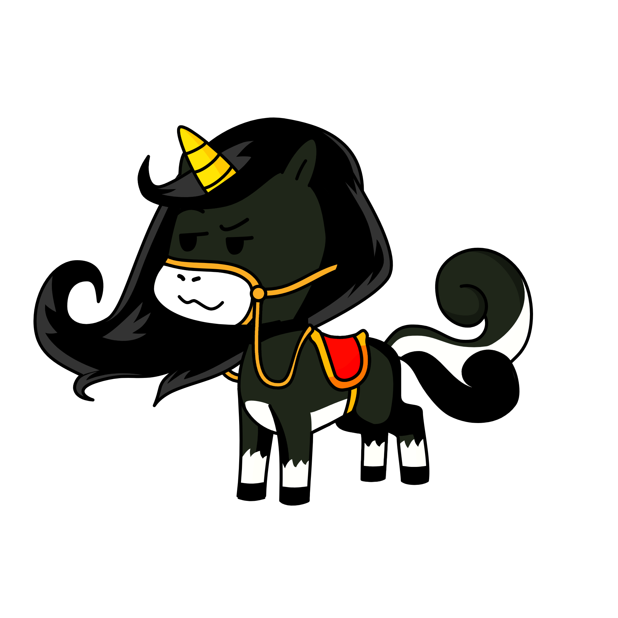 Mr Mare, the unicorn