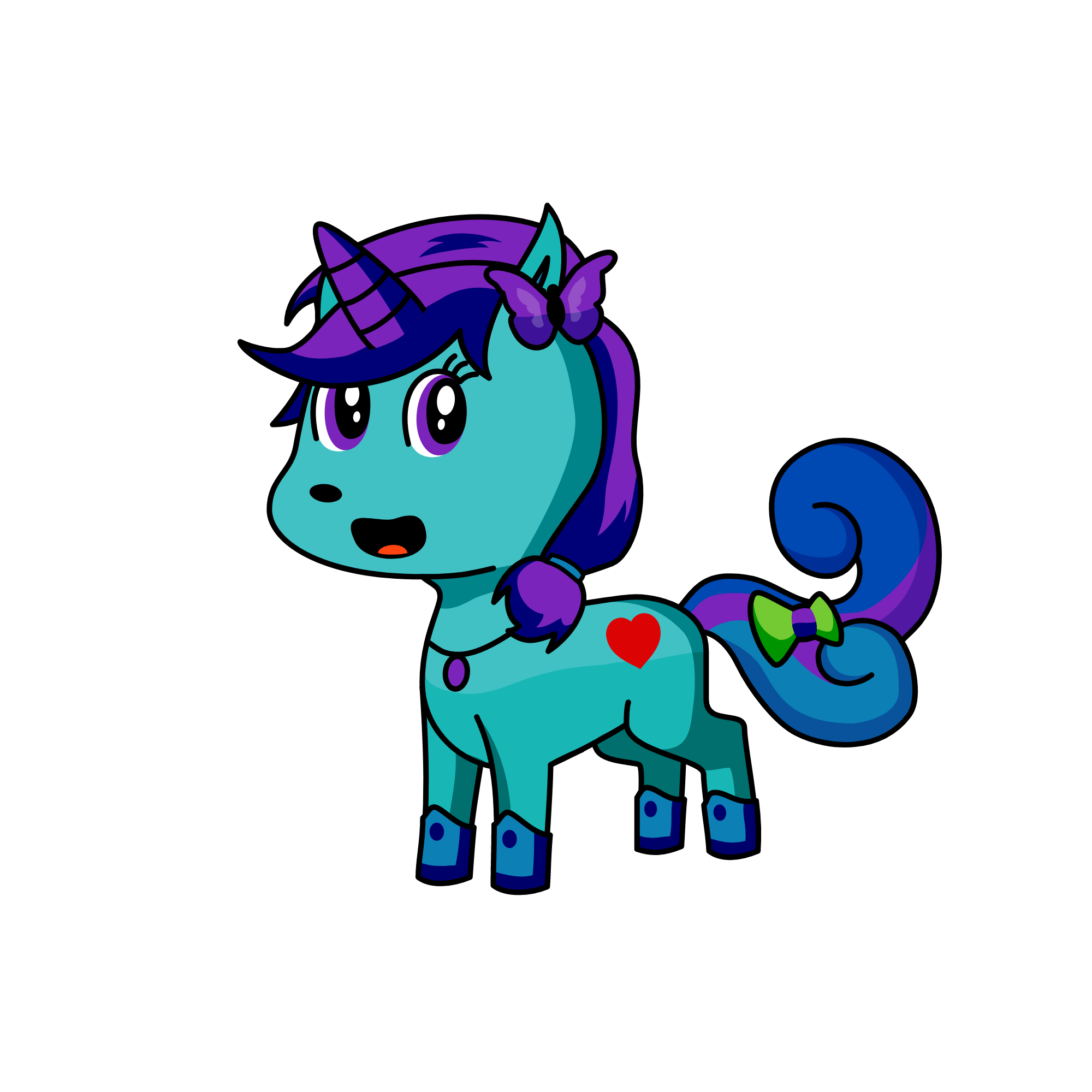 ocean_bee, the unicorn