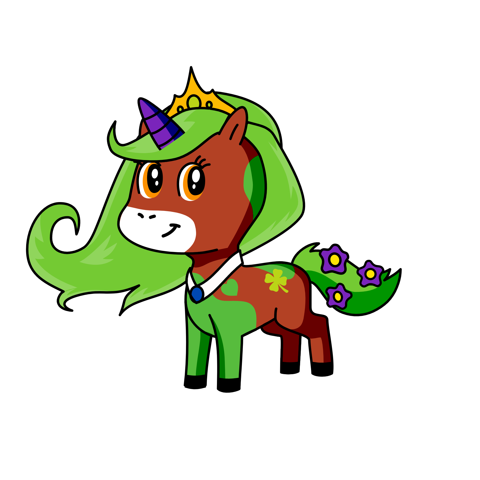 Rowan, the unicorn