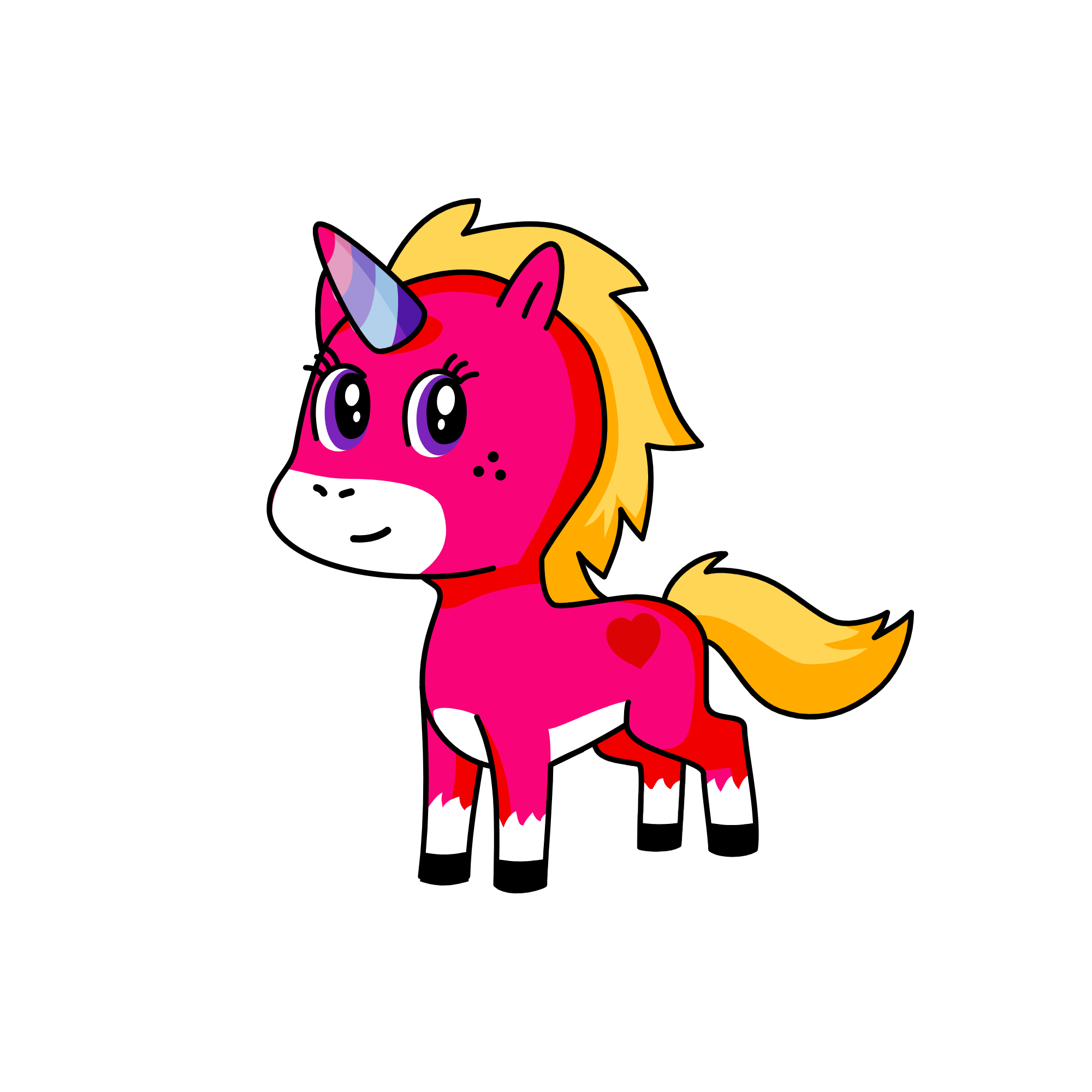 j, the unicorn