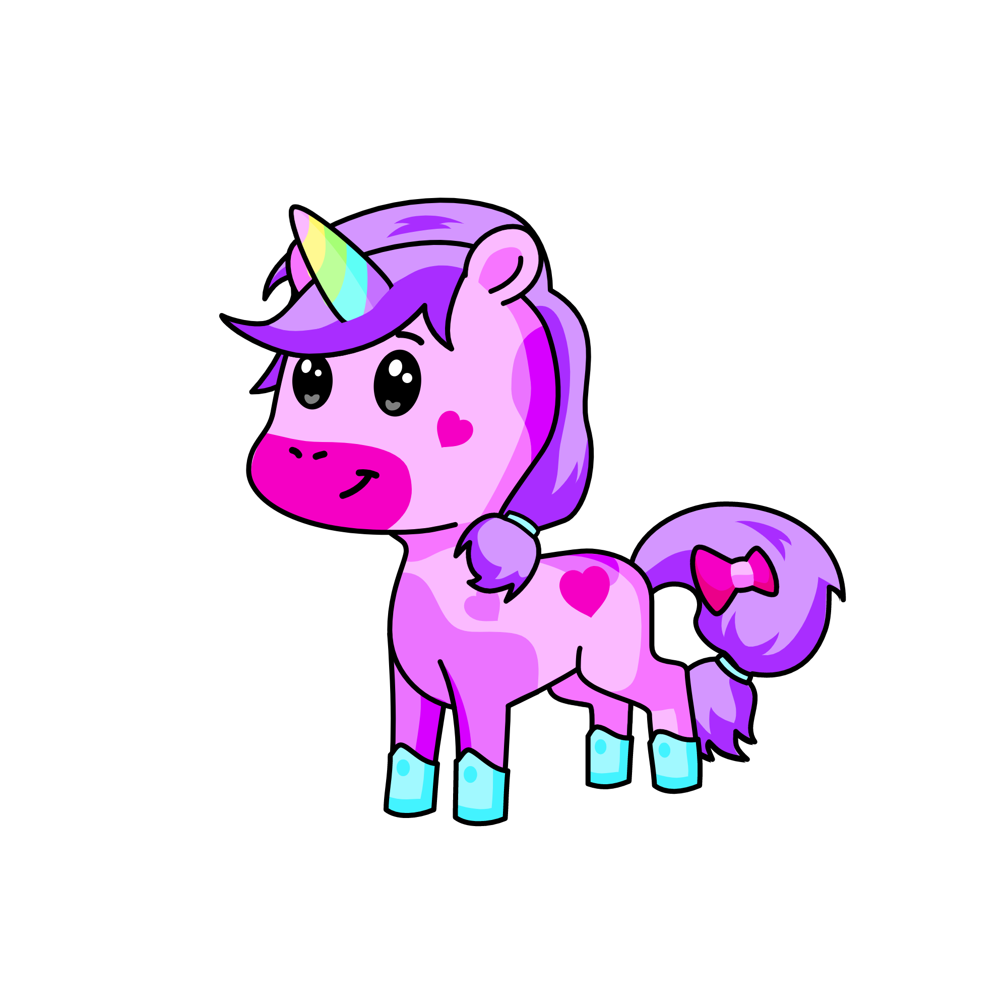 Shimmer, the unicorn