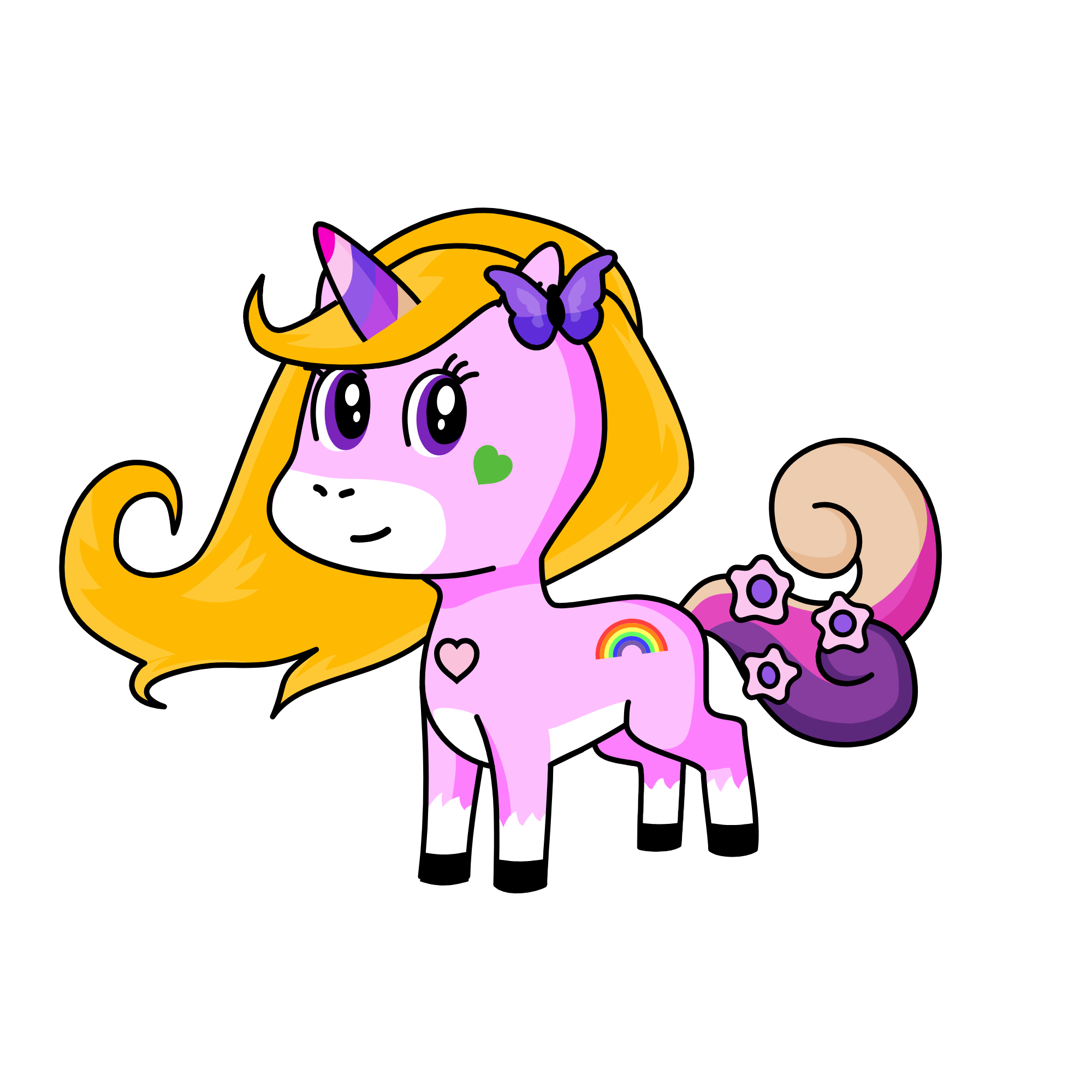Salsa👱♀️👧🎀🌸, the unicorn