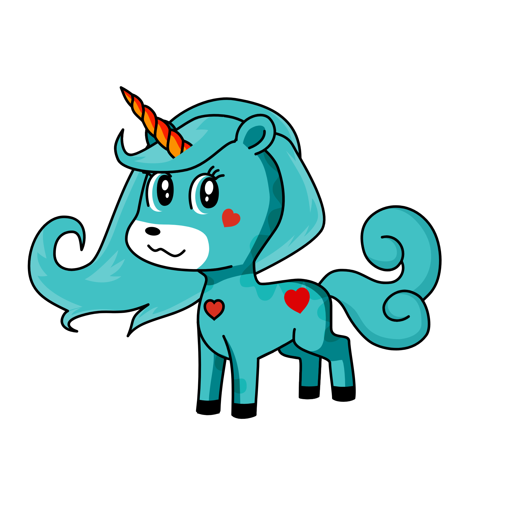 Corn, the unicorn