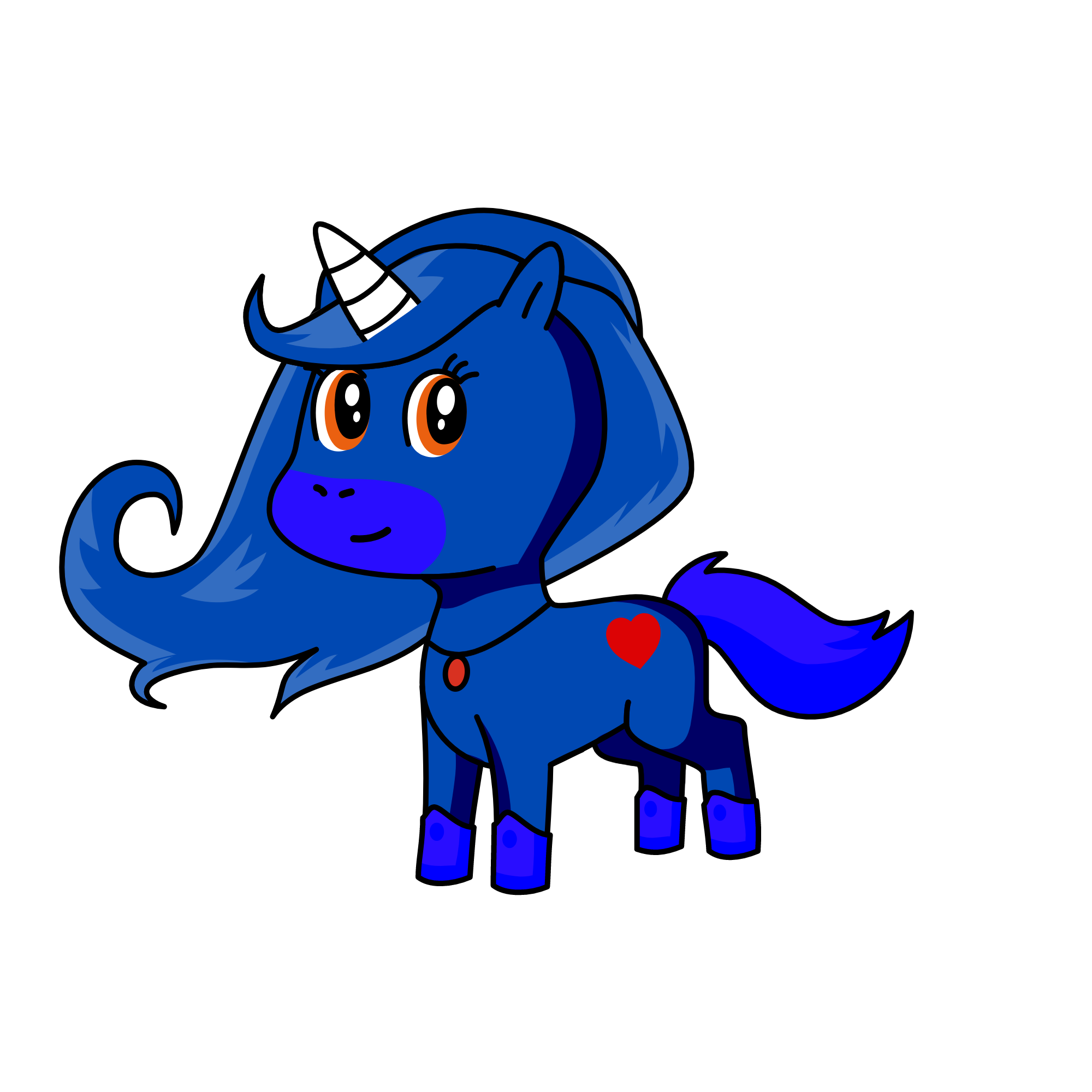 Eviecorn, the unicorn