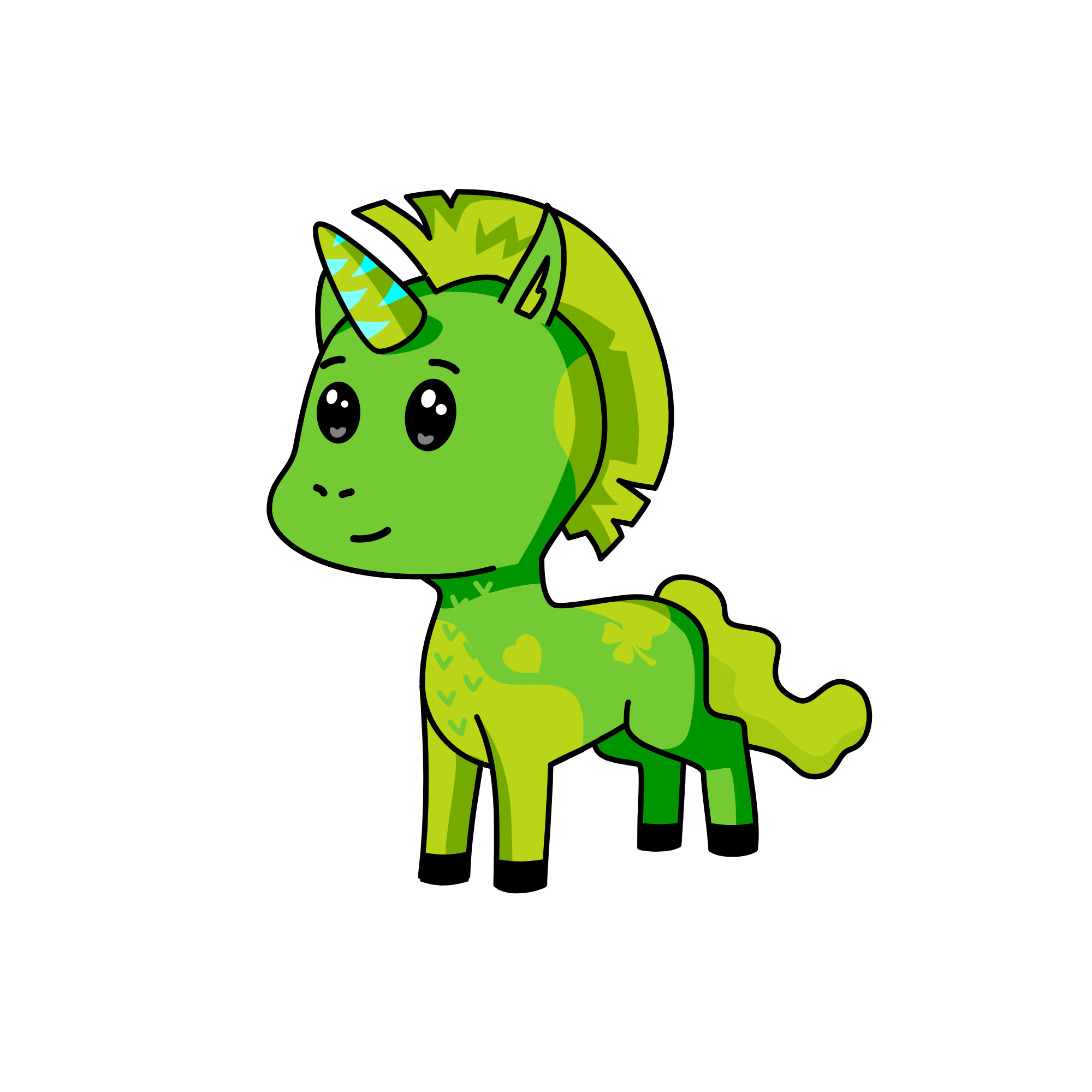 Swampy, the unicorn