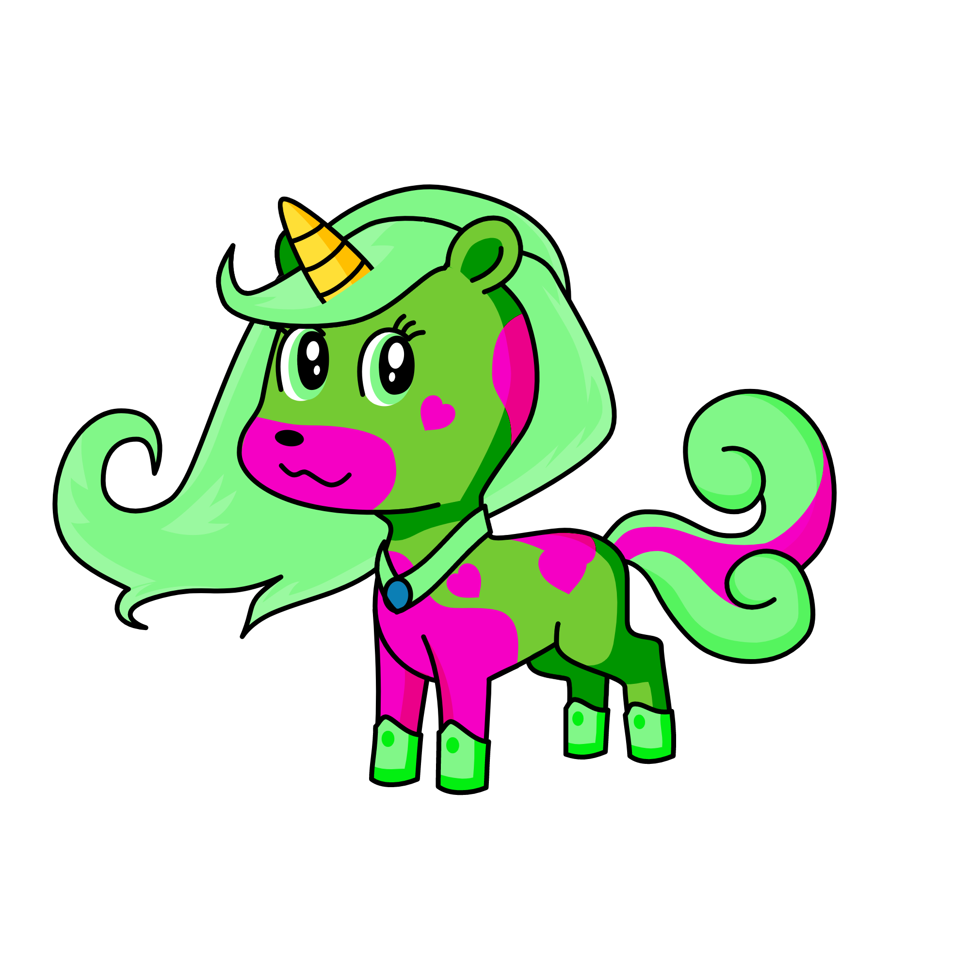 garssyyyy, the unicorn