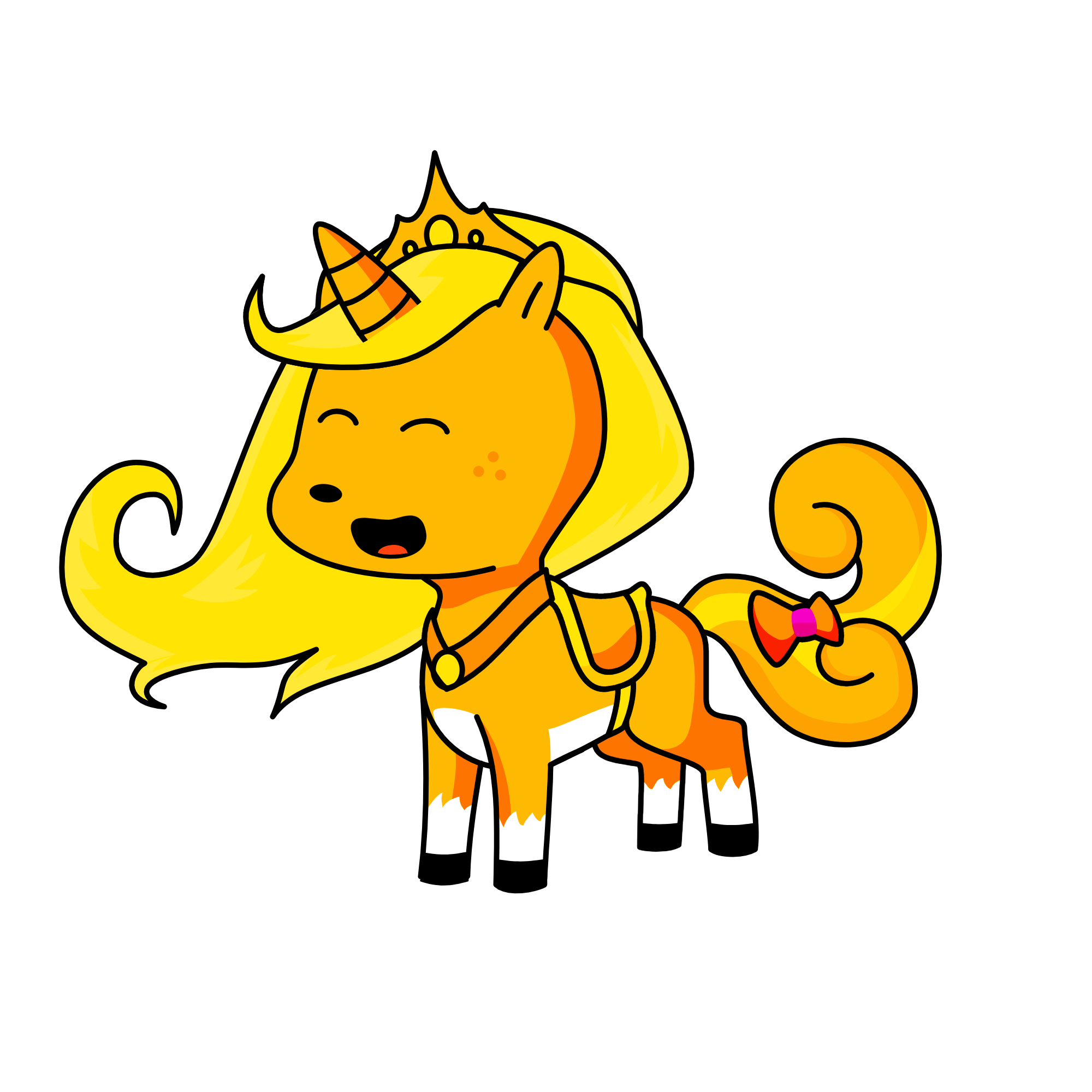 pricess fire, the unicorn