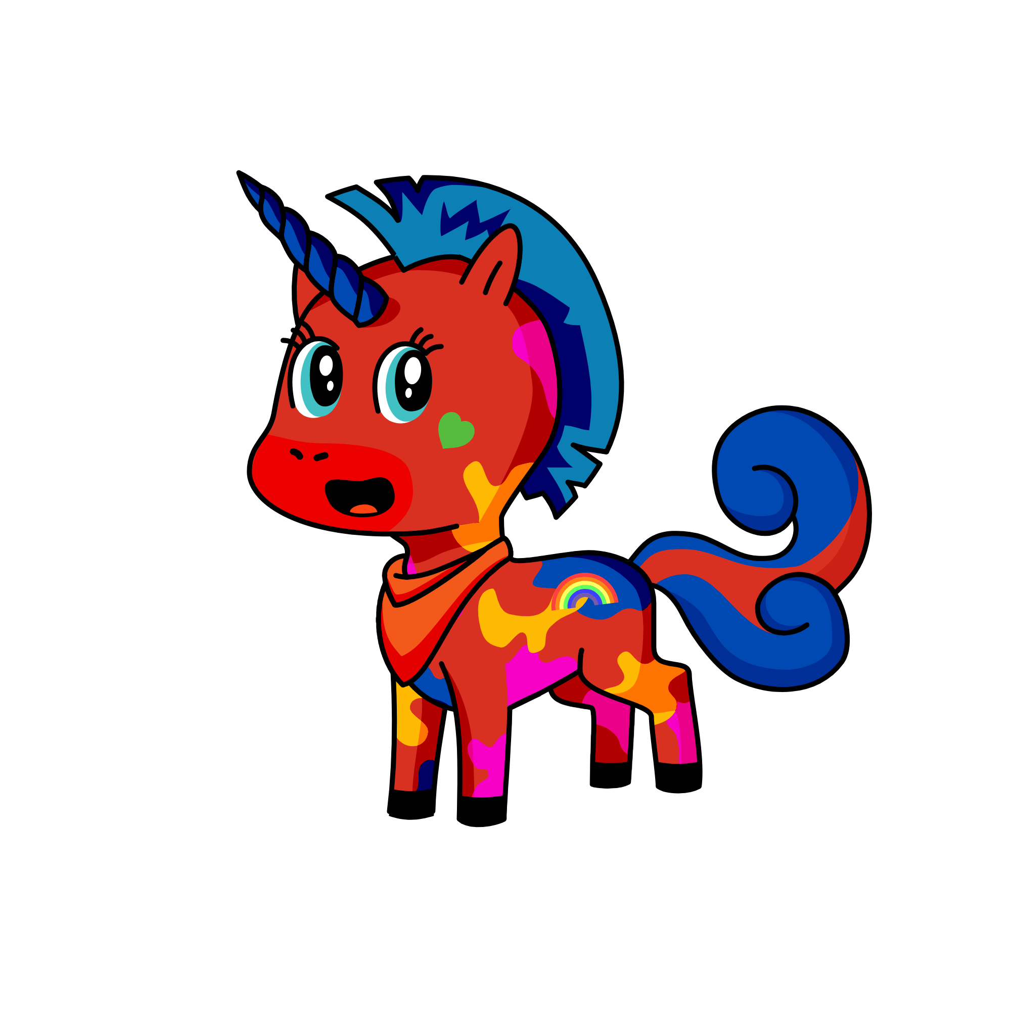 lucky, the unicorn
