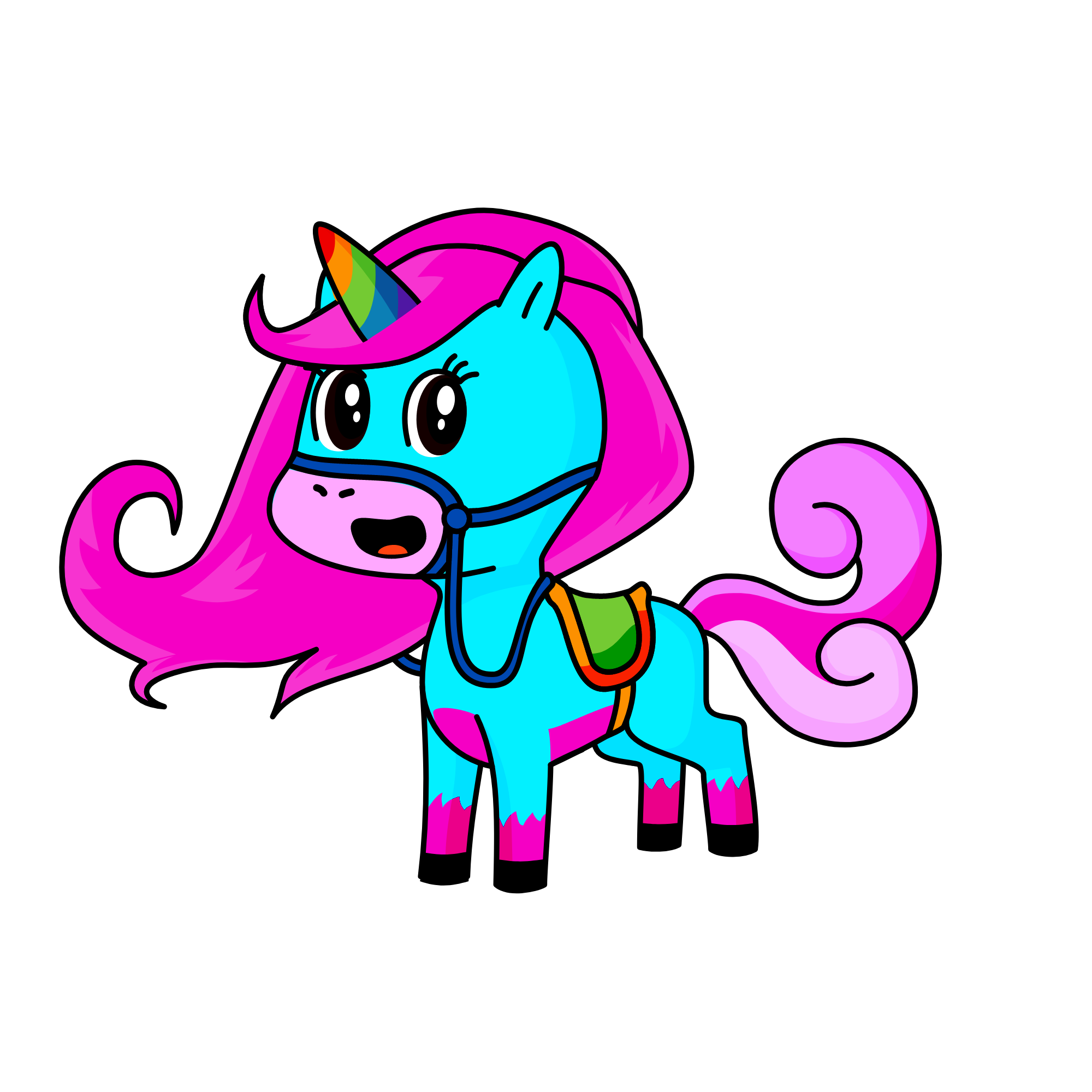 Lovely, the unicorn