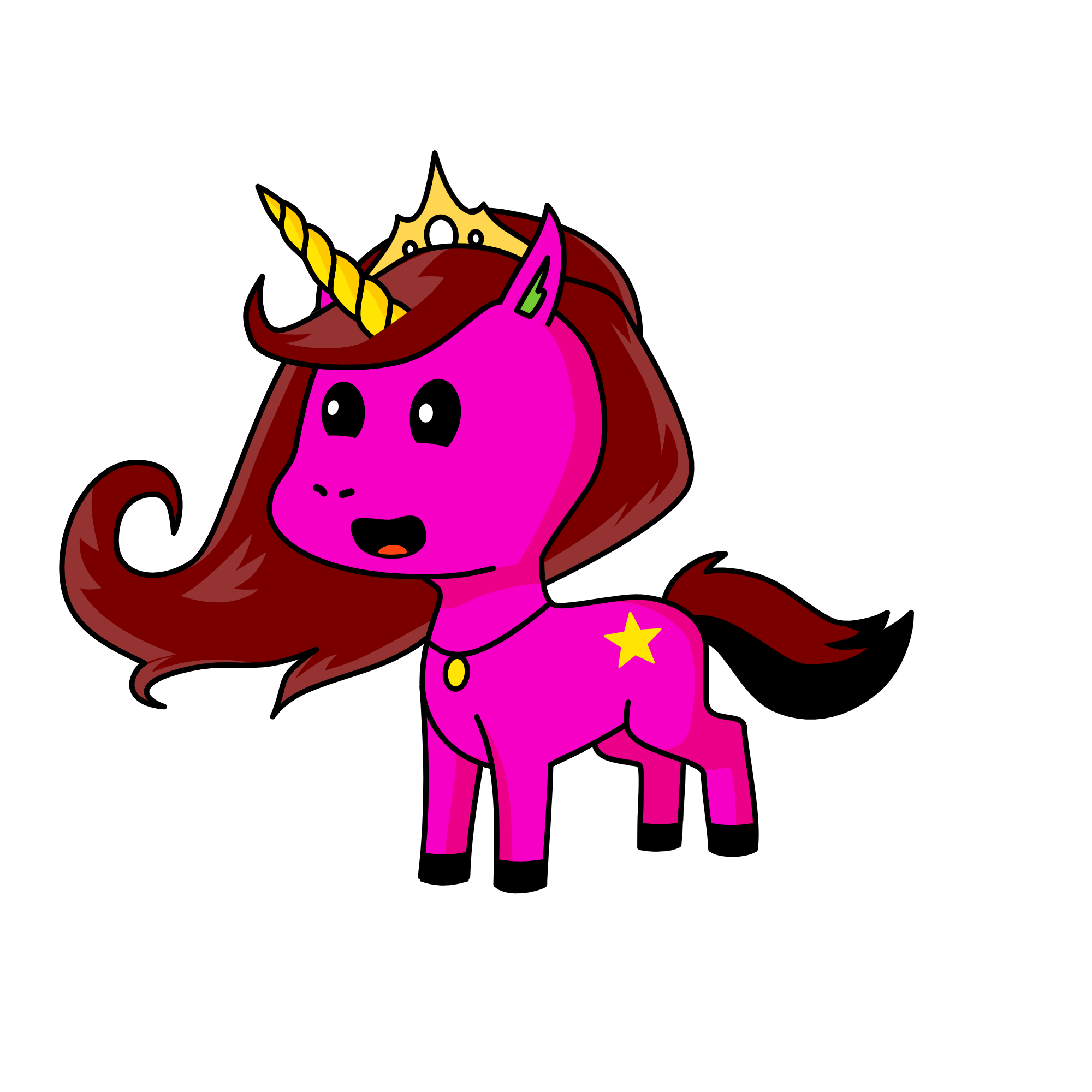 reina unicor, the unicorn