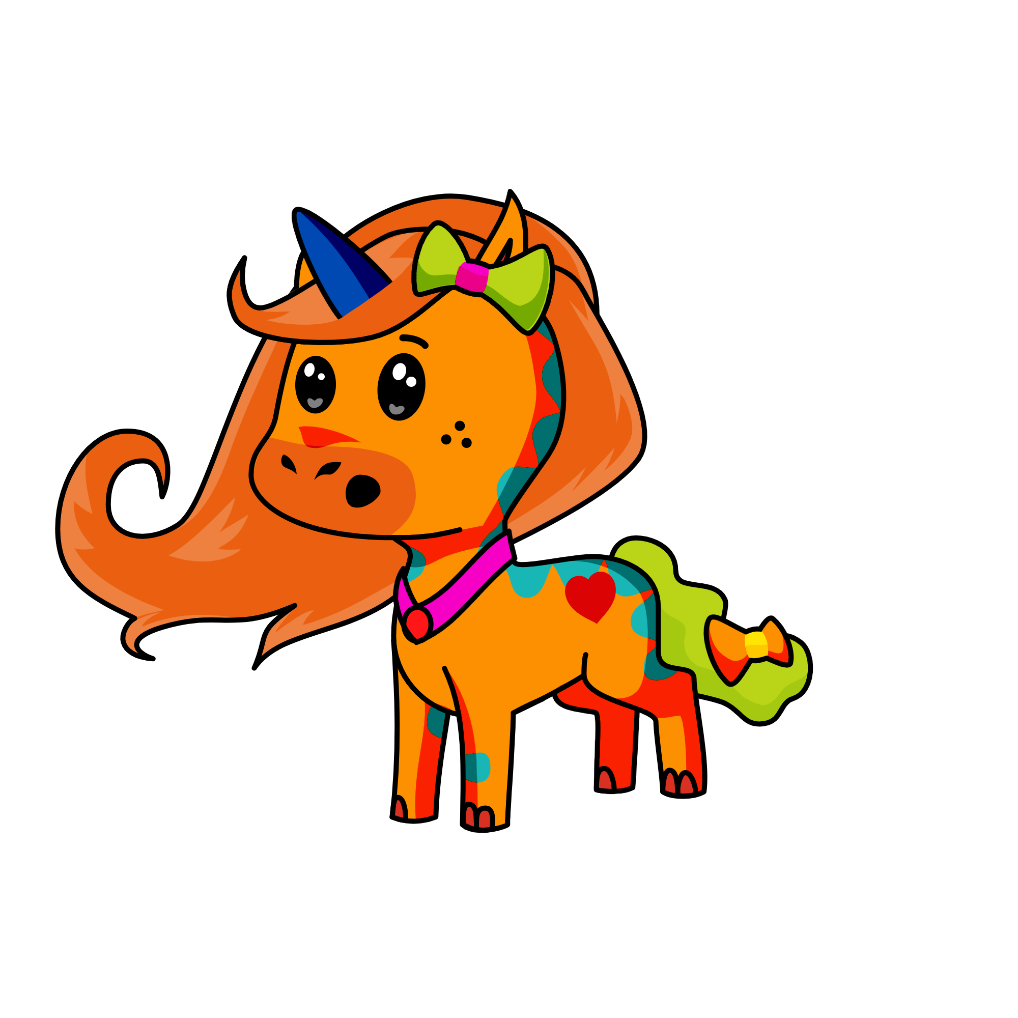 queen, the unicorn