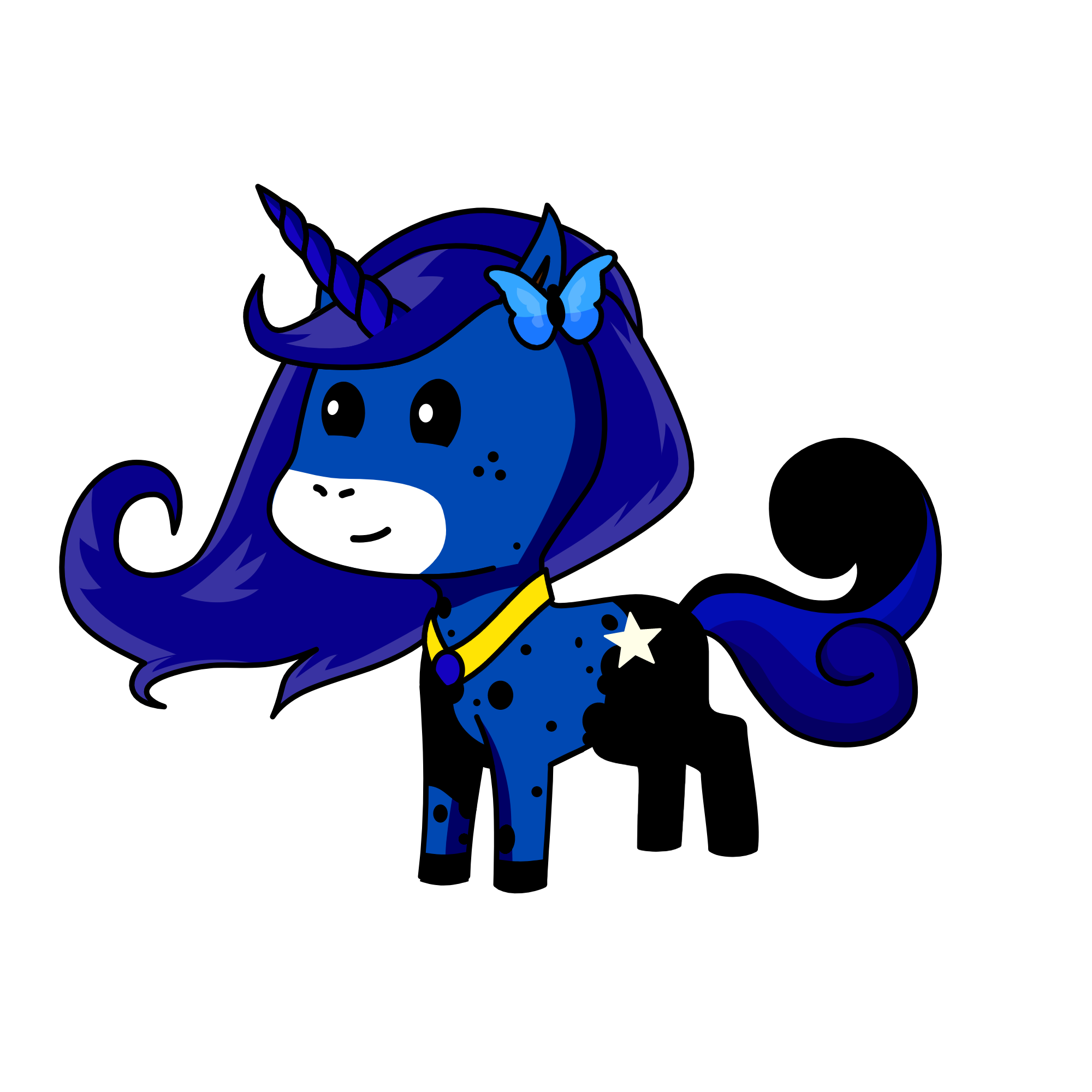 Lunara, the unicorn