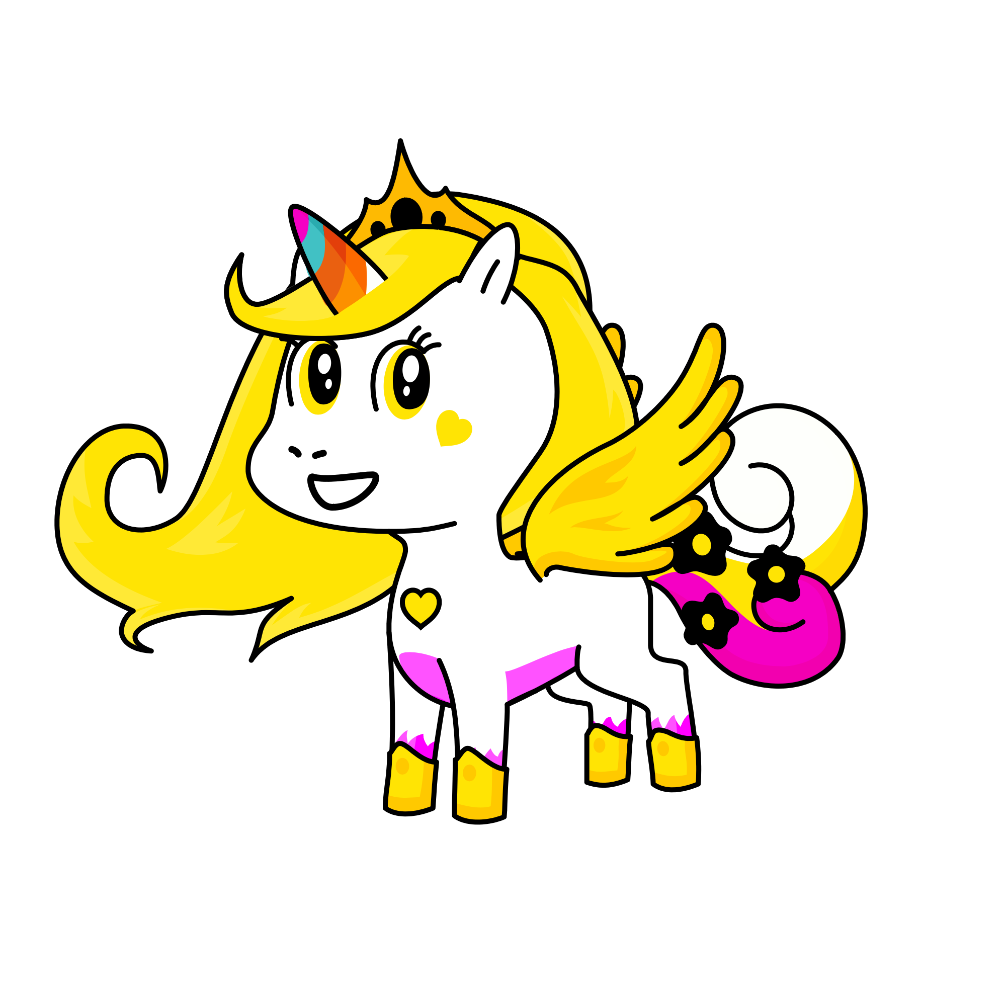 Angel 👼 , the unicorn