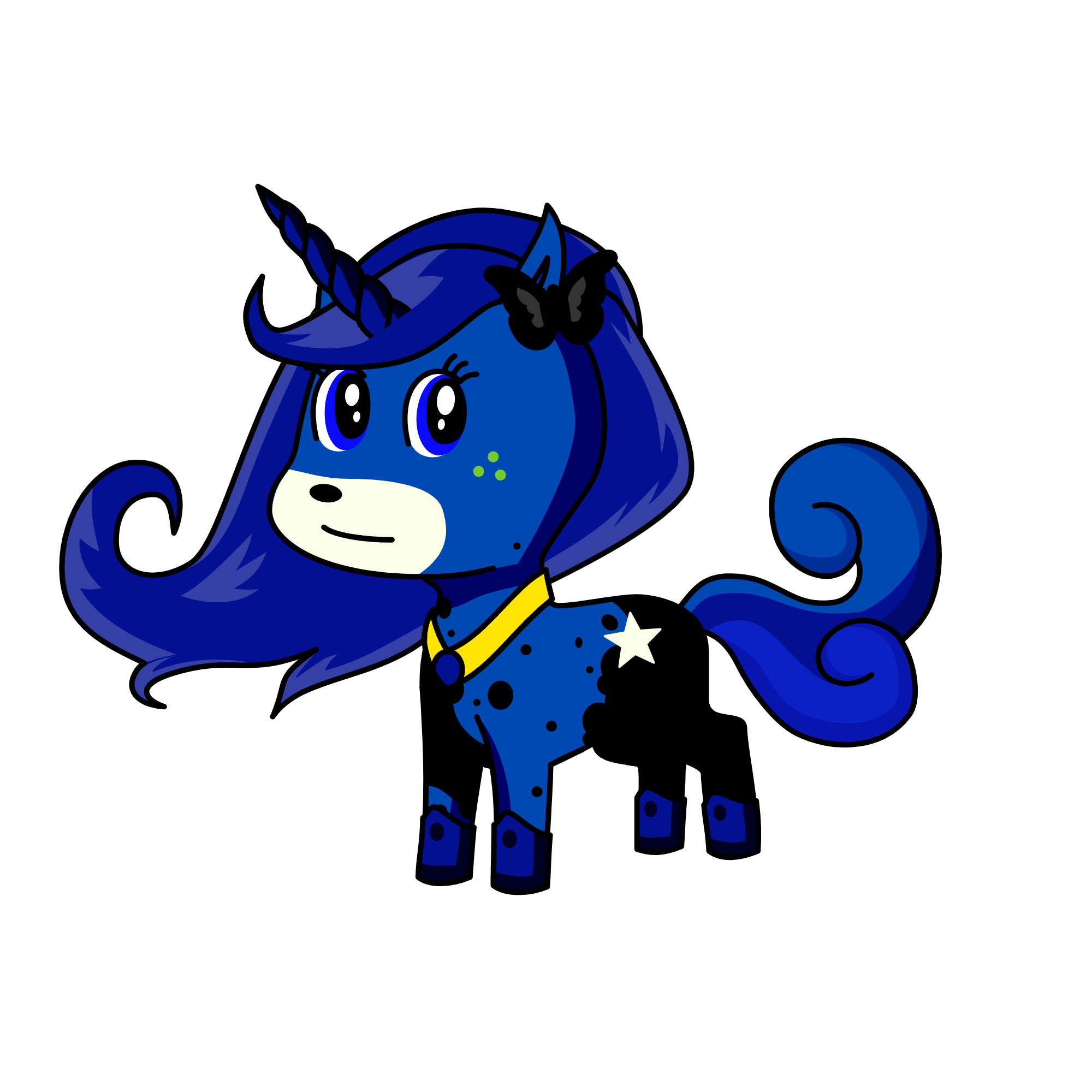 Lunar, the unicorn