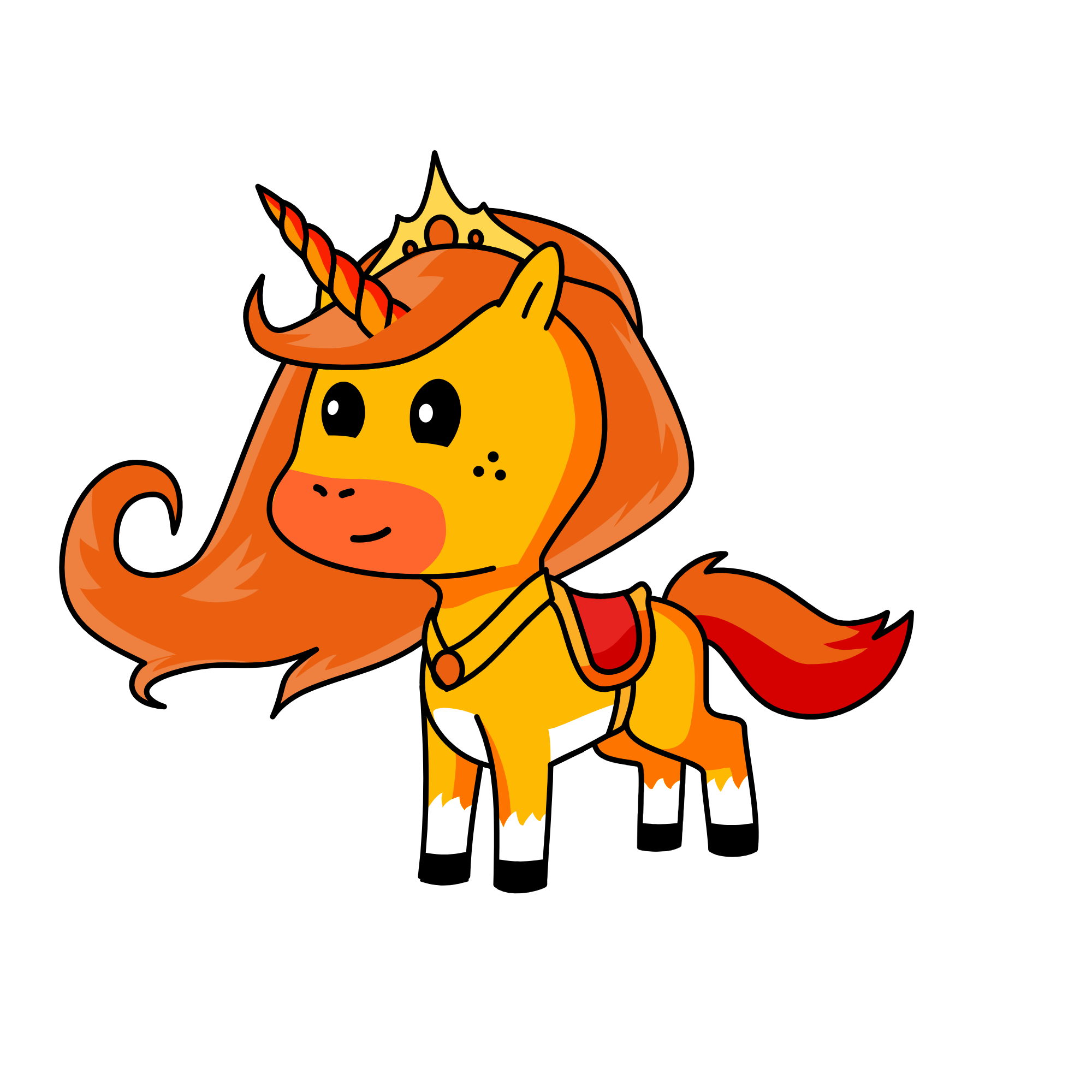 athena, the unicorn