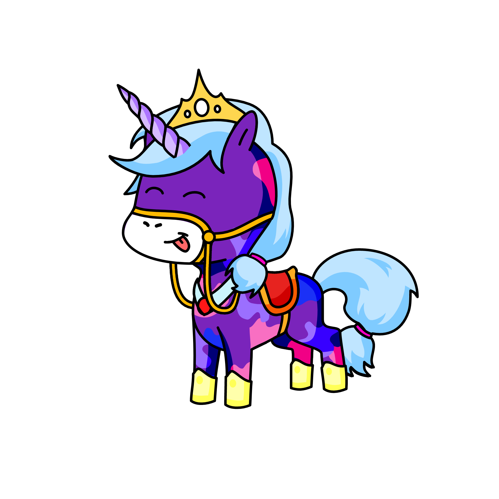 peaches, the unicorn