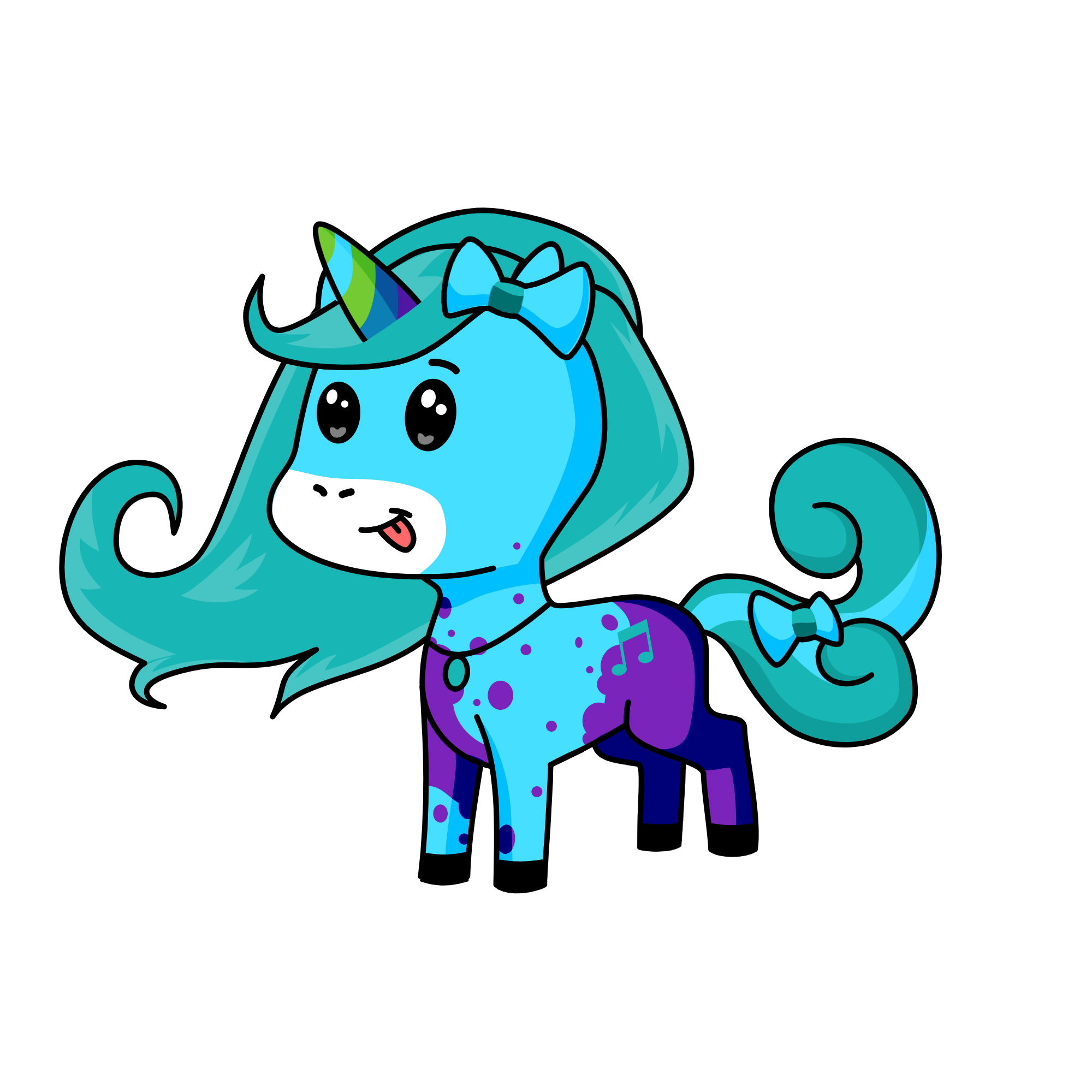 Flower, the unicorn
