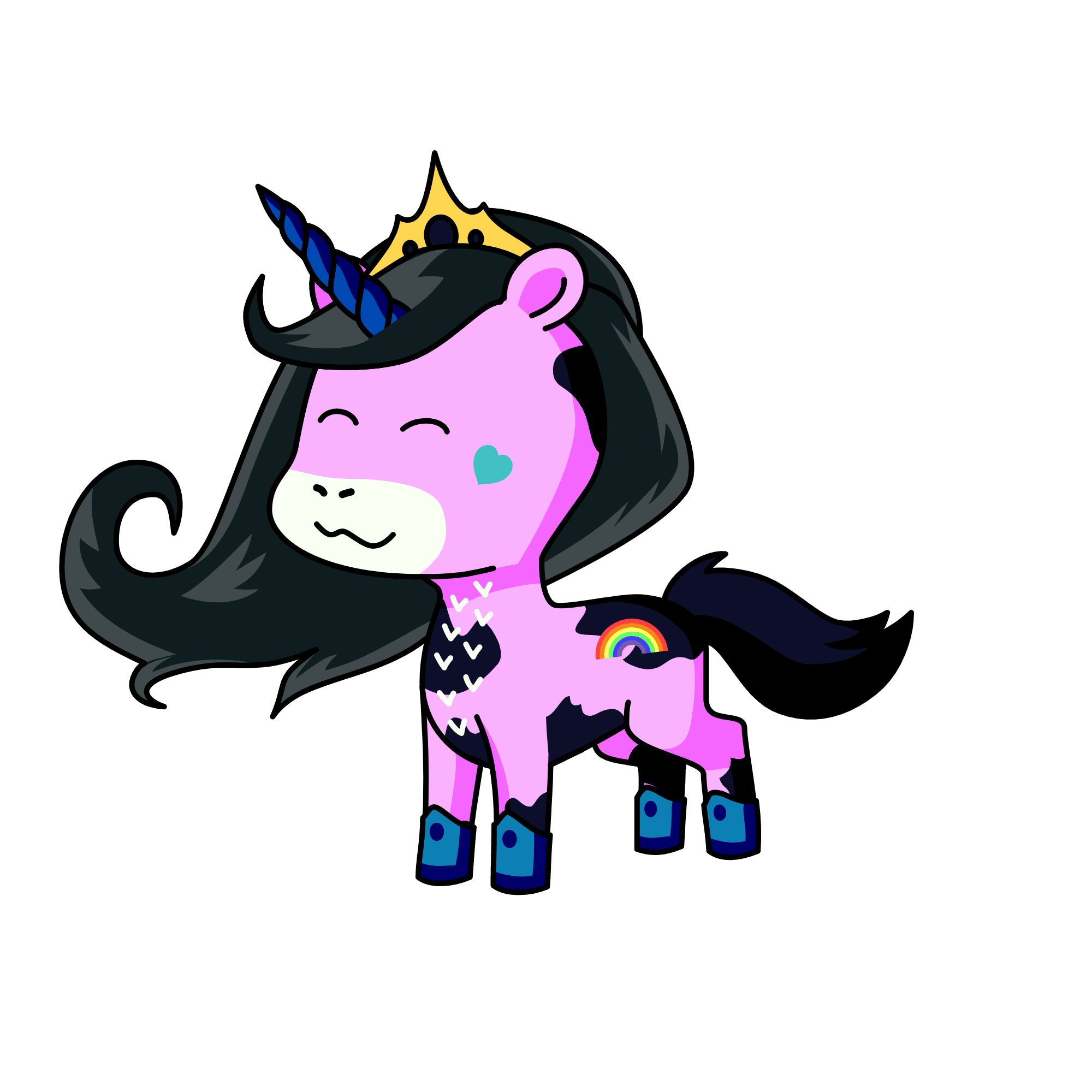 my sis is dum [it is true], the unicorn