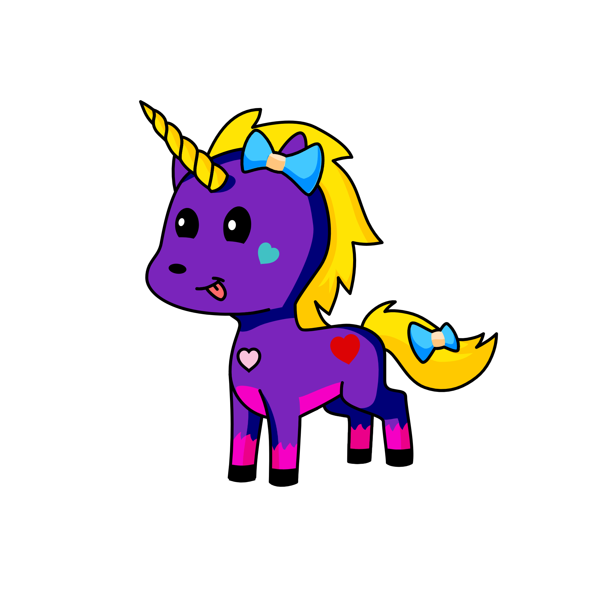 Phoebe, the unicorn