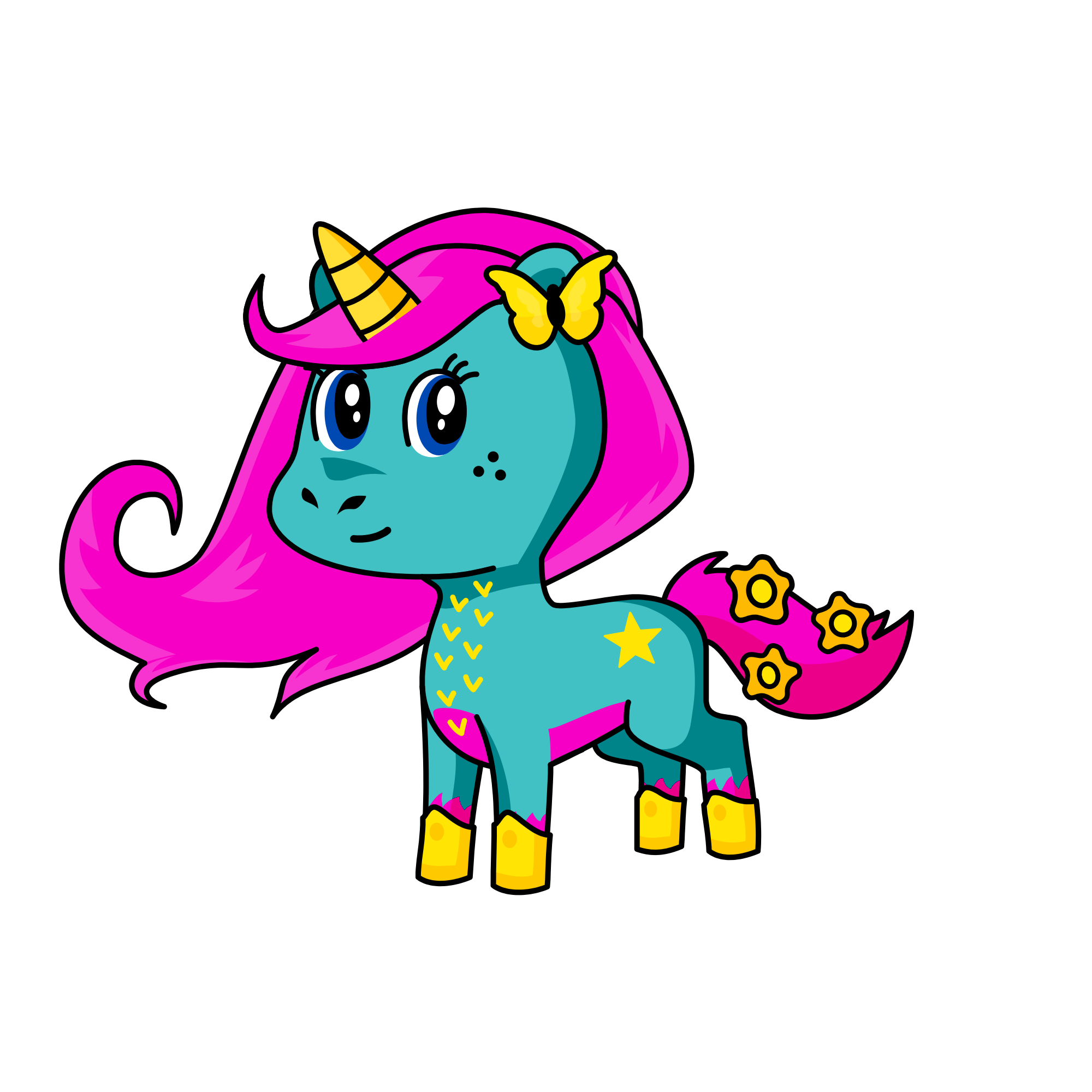 Cutie!, the unicorn