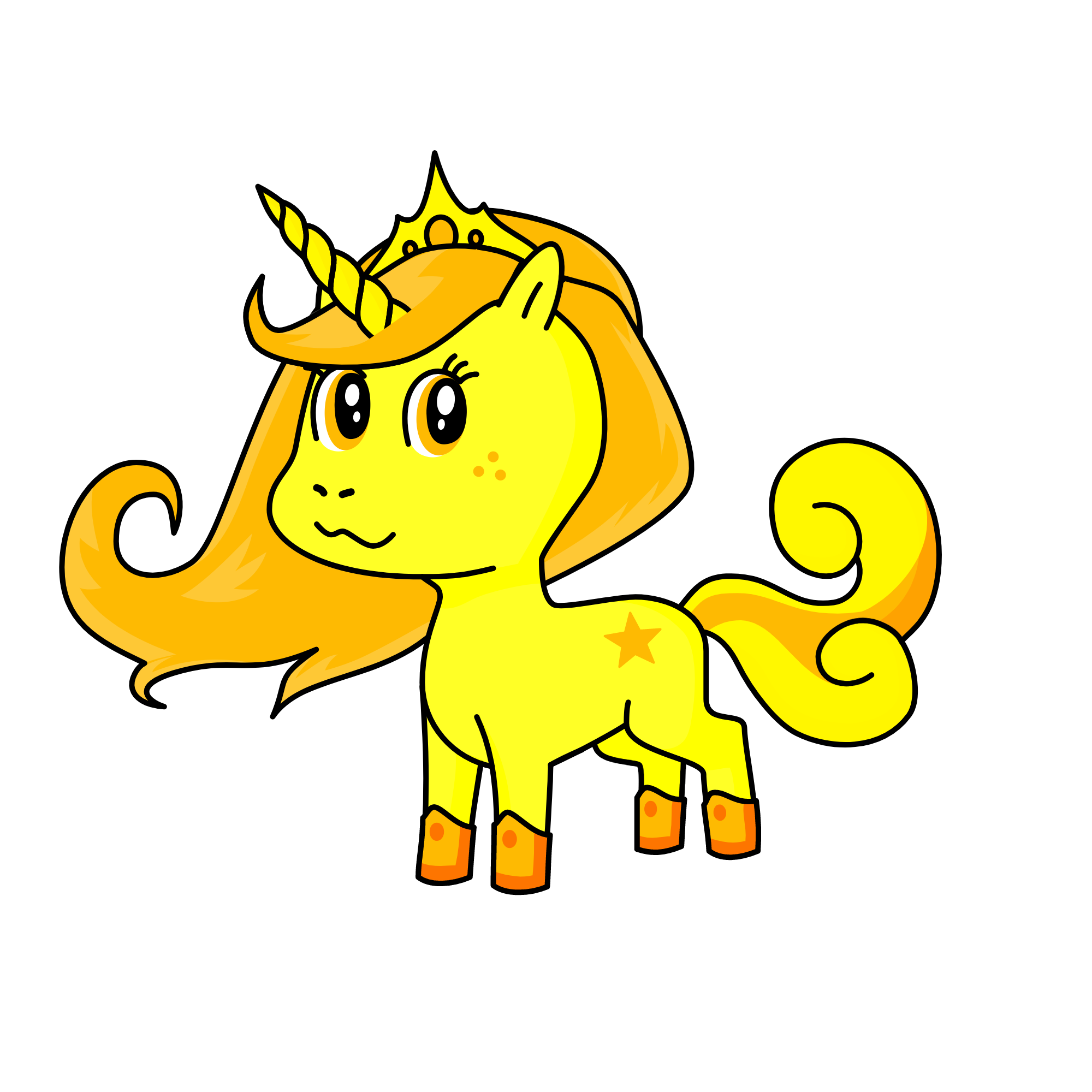Queen Sunny, the unicorn