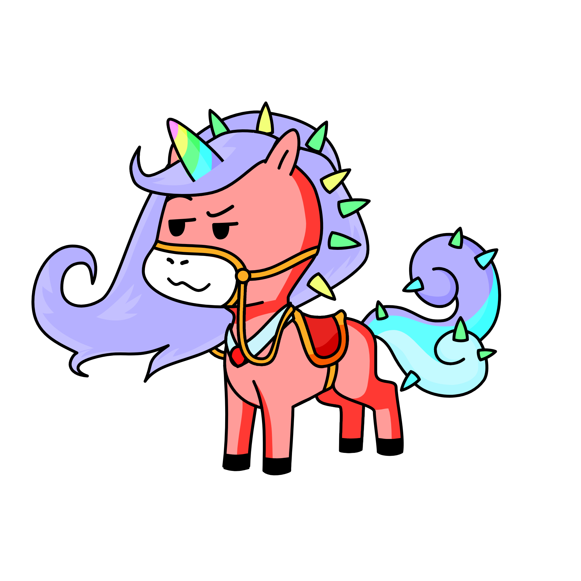 Candy , the unicorn