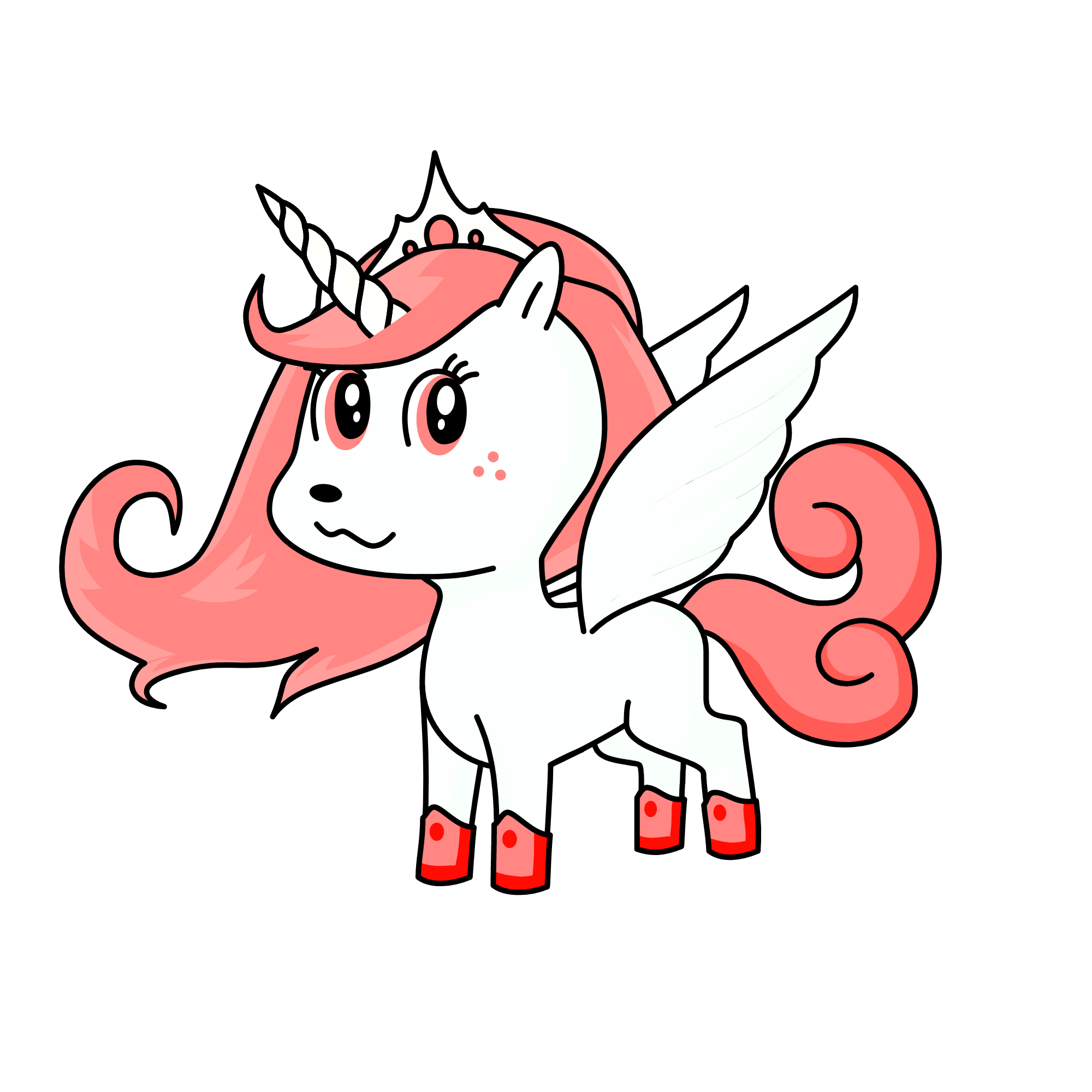 Older Queen Celestia, the unicorn