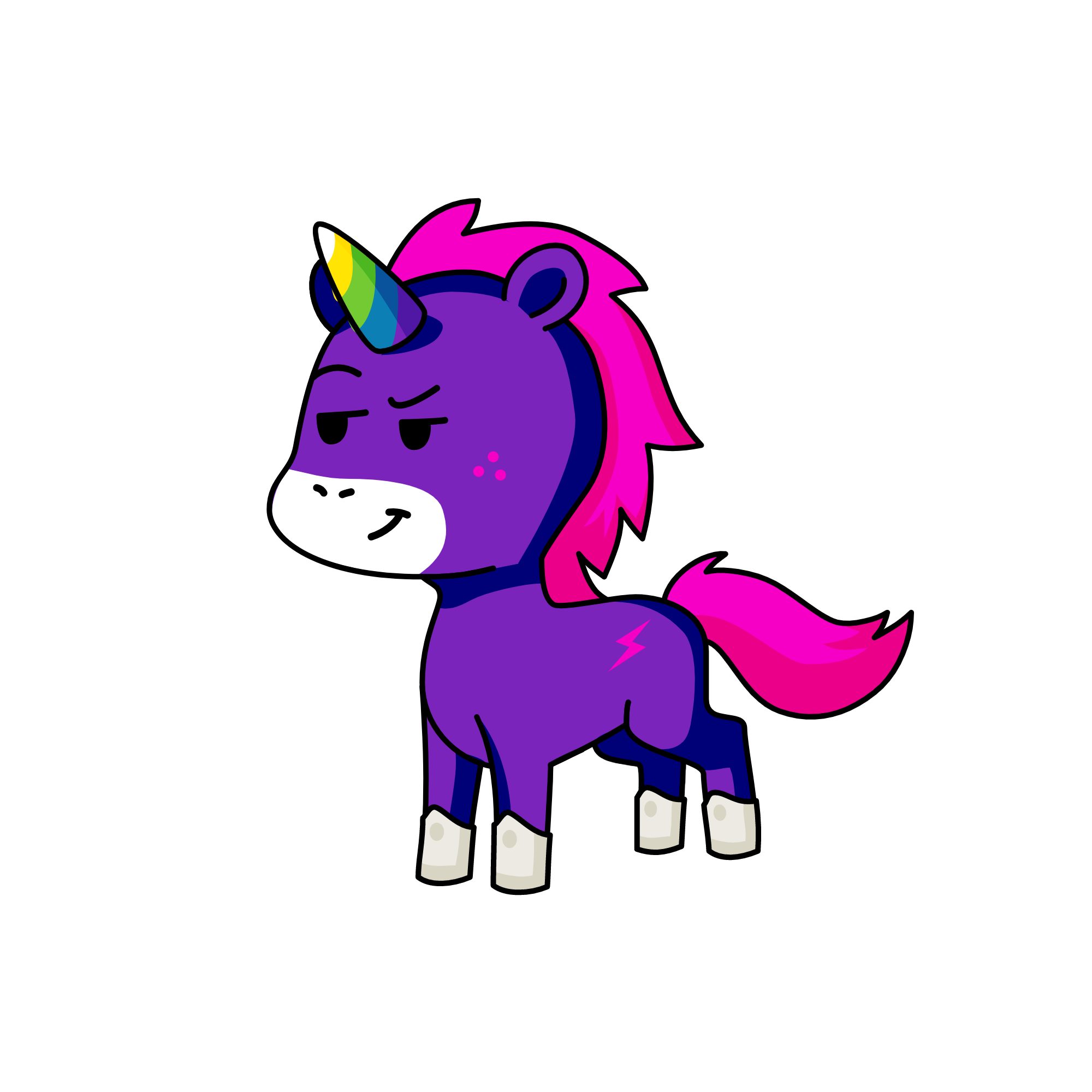Example, the unicorn