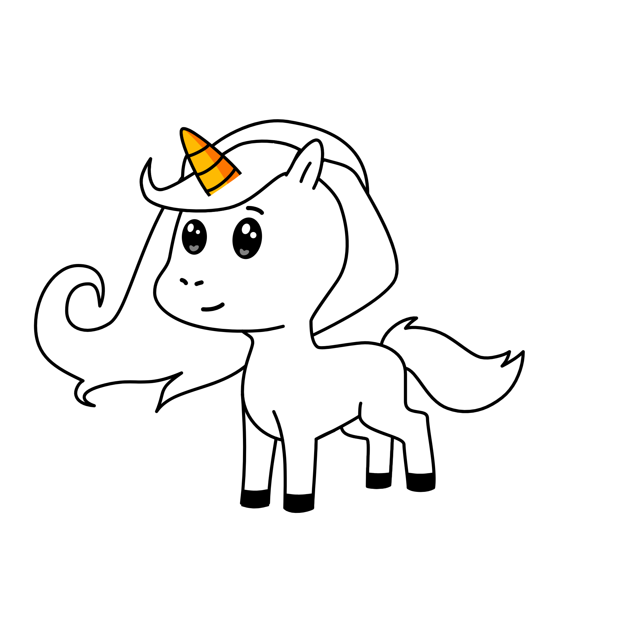 Misty, the unicorn