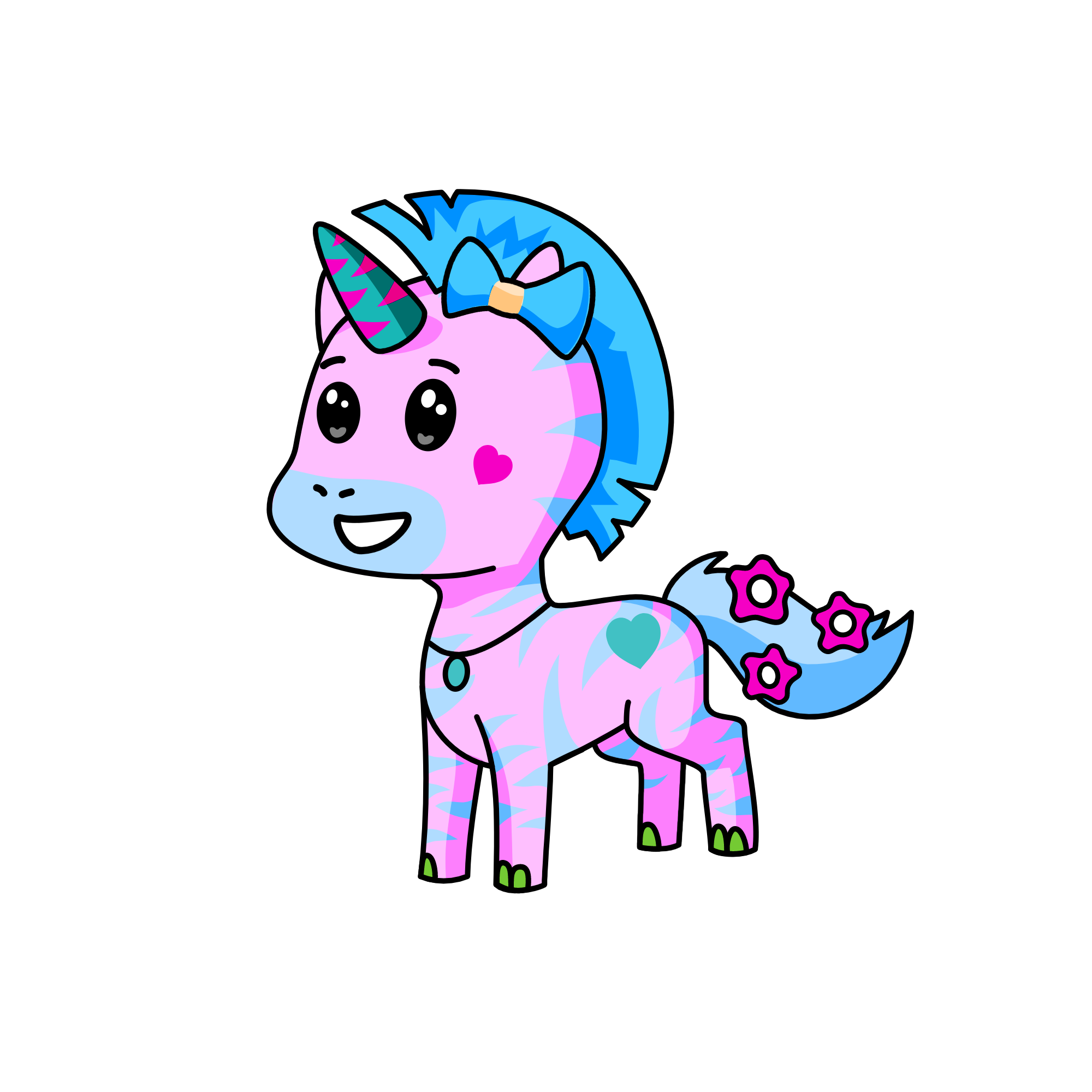 Cotton Candy, the unicorn