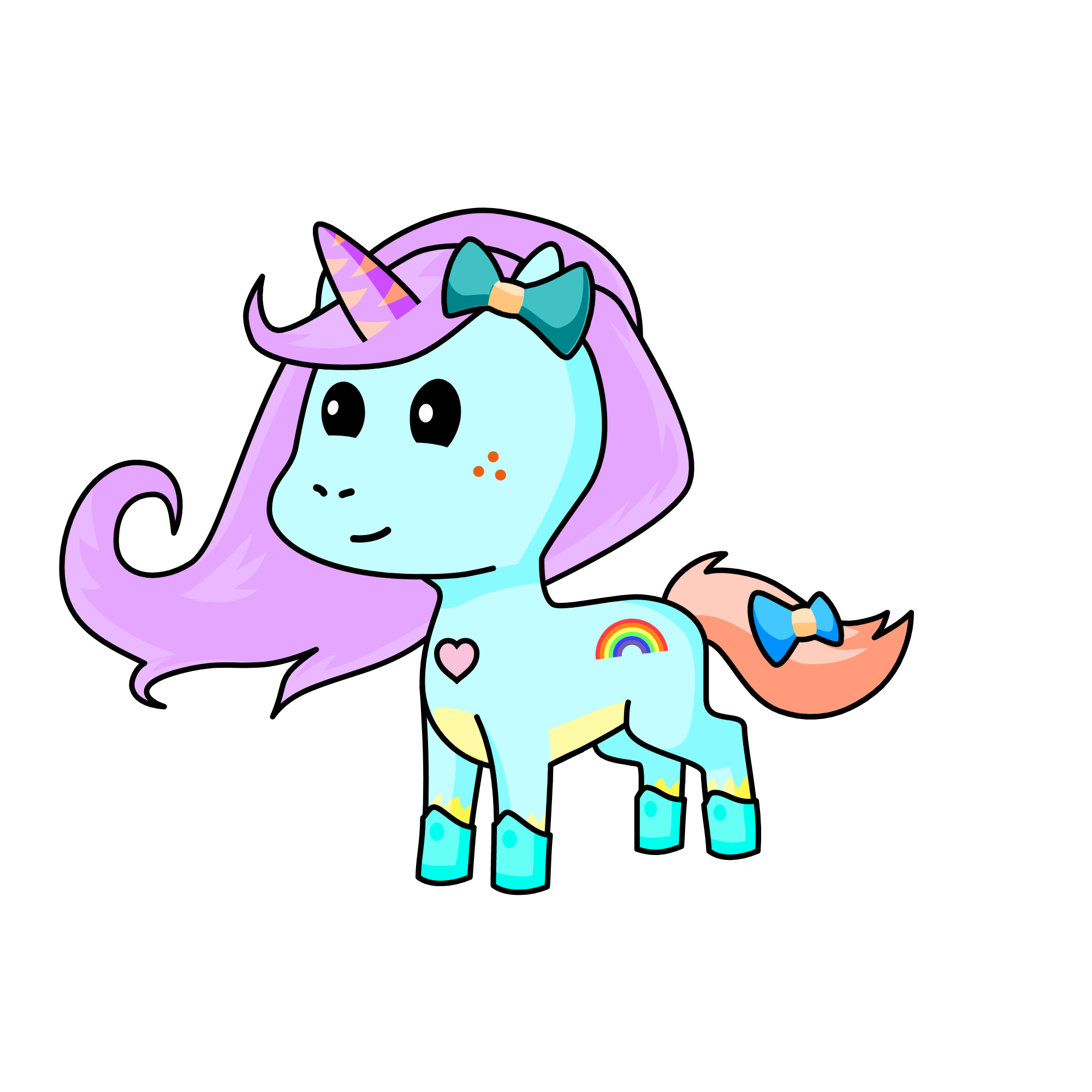 j blue , the unicorn