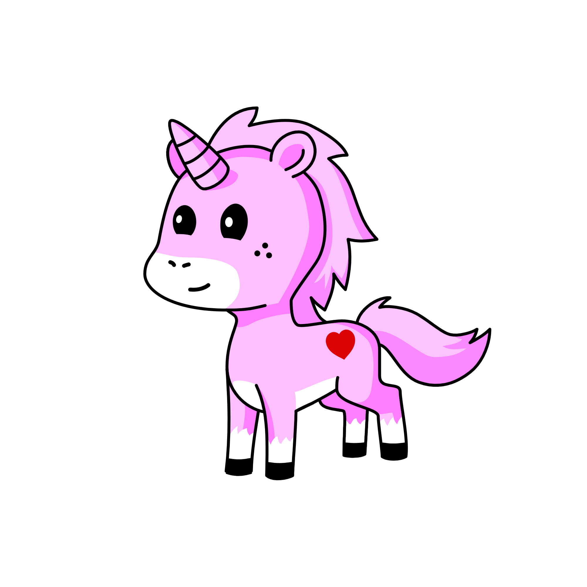pinky, the unicorn