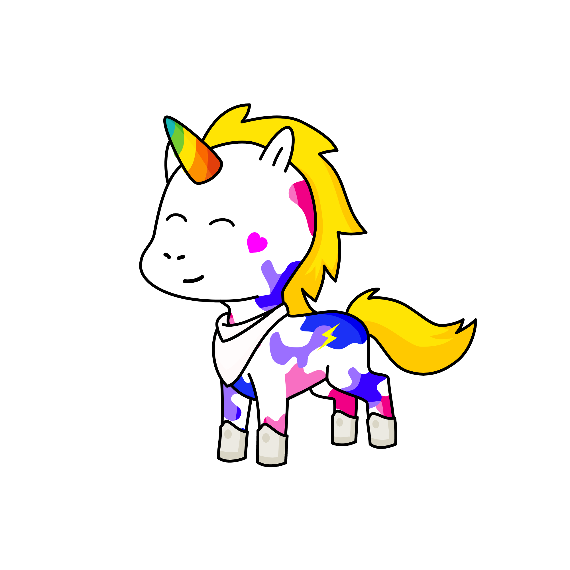 Relampago, the unicorn
