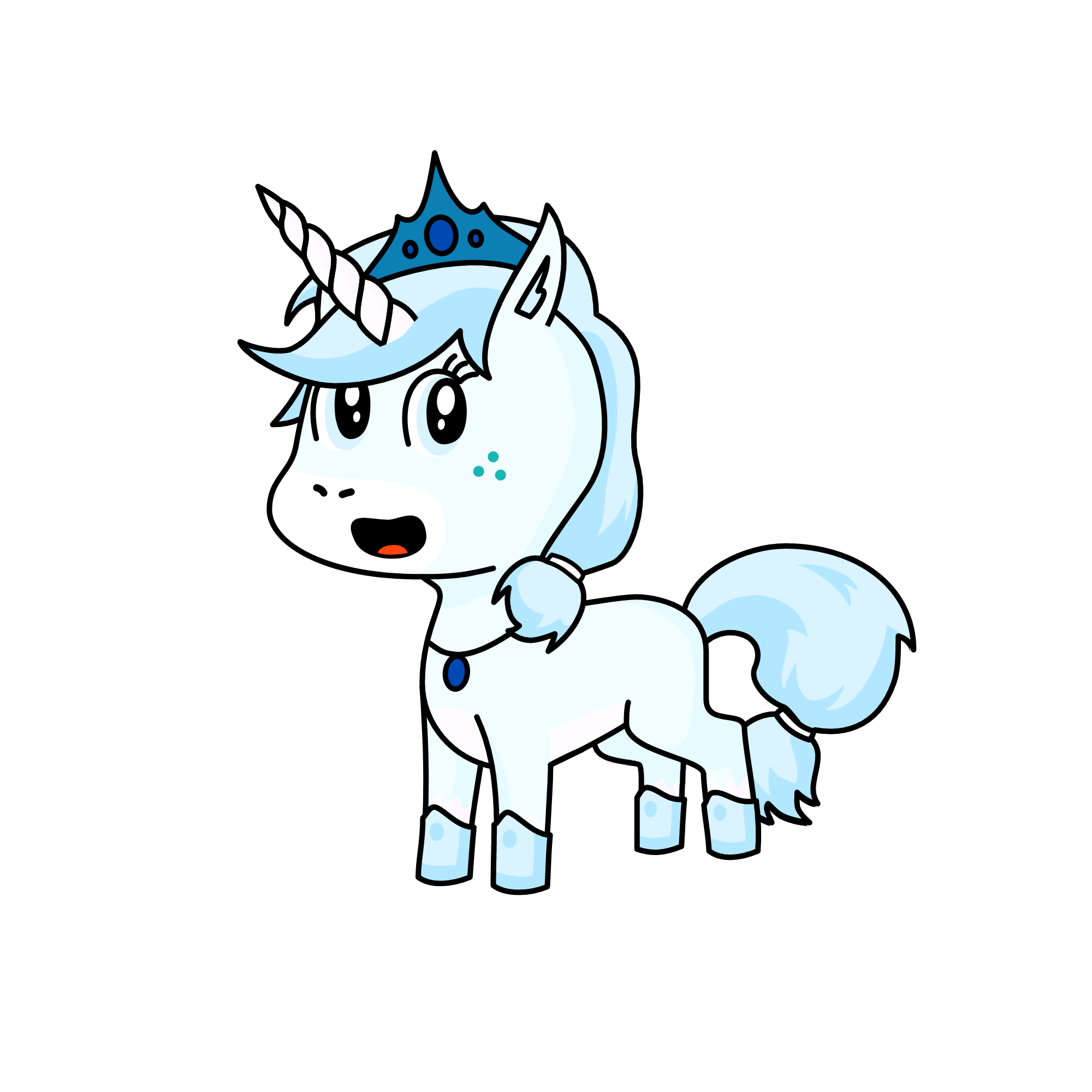 cristel, the unicorn